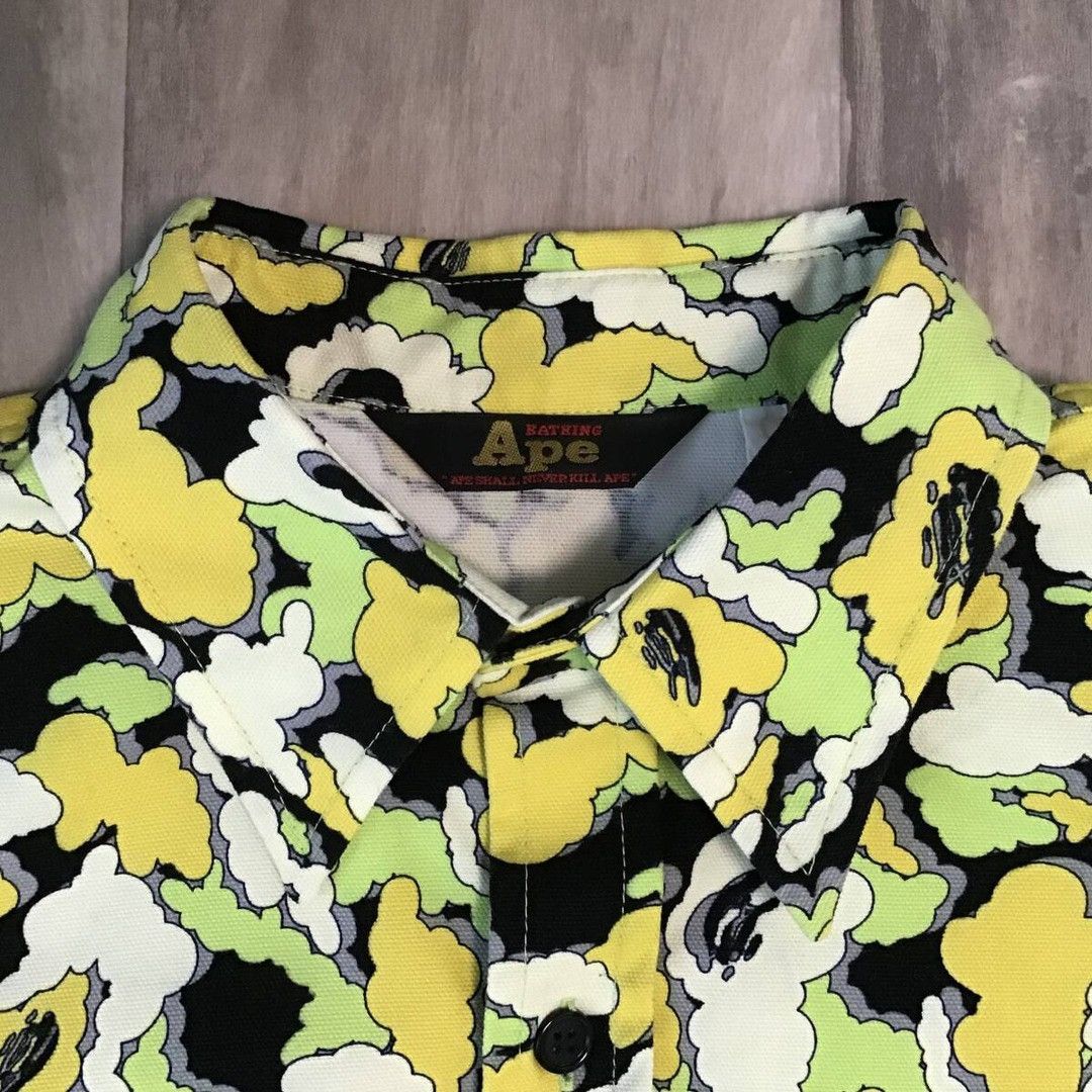 Bape × Kaws BAPE × KAWS Cloud camo work shirt a bathing ape NIGO Size US S / EU 44-46 / 1 - 5 Thumbnail