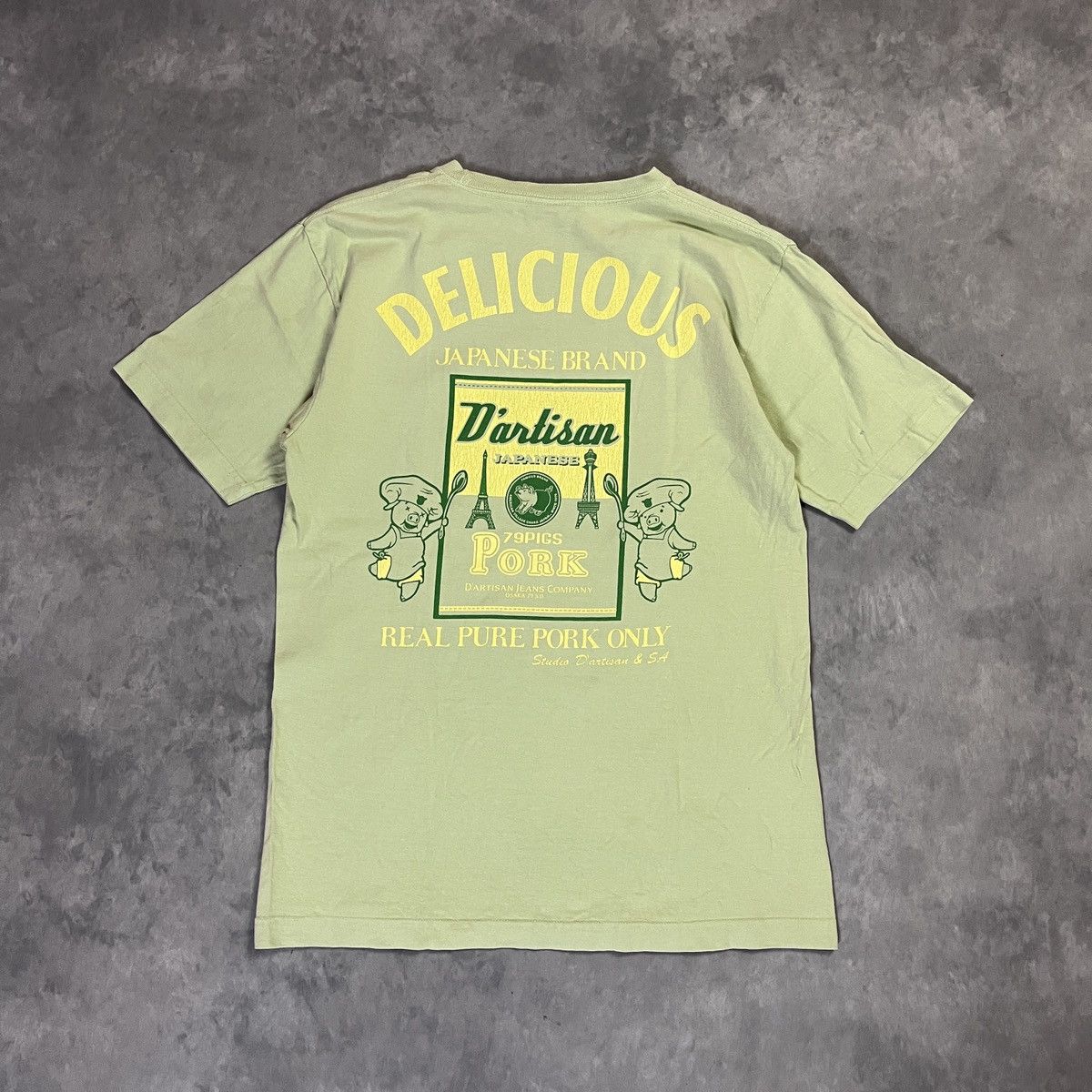 Studio D'Artisan Studio D’Artisan Real Pure Pork Graphic Tee Osaka Japan Size US M / EU 48-50 / 2 - 8 Thumbnail