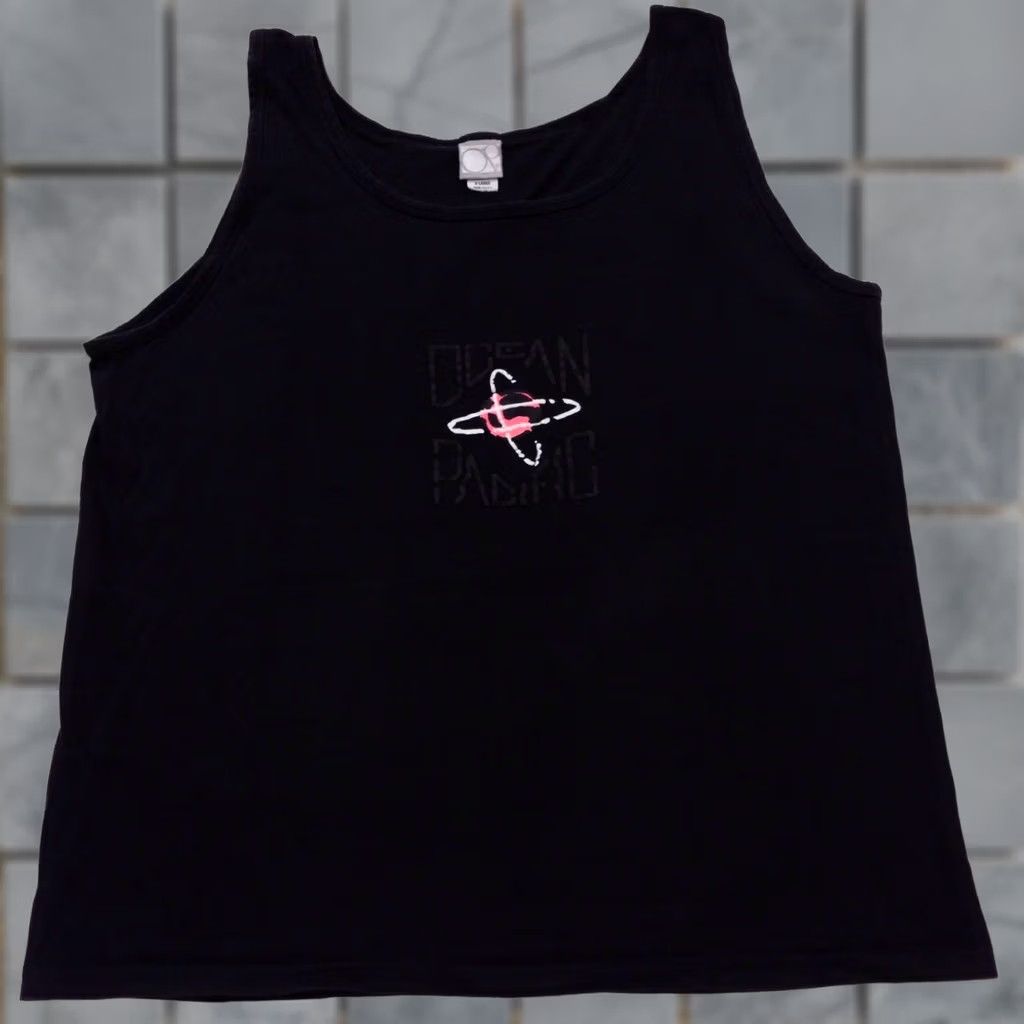 Ocean Pacific VINTAGE Ocean Pacific Surf Double-Sided Tank Top T-Shirt XL Black Men 80s 90s Beach Graphic Print Size US XL / EU 56 / 4 - 1 Thumbnail