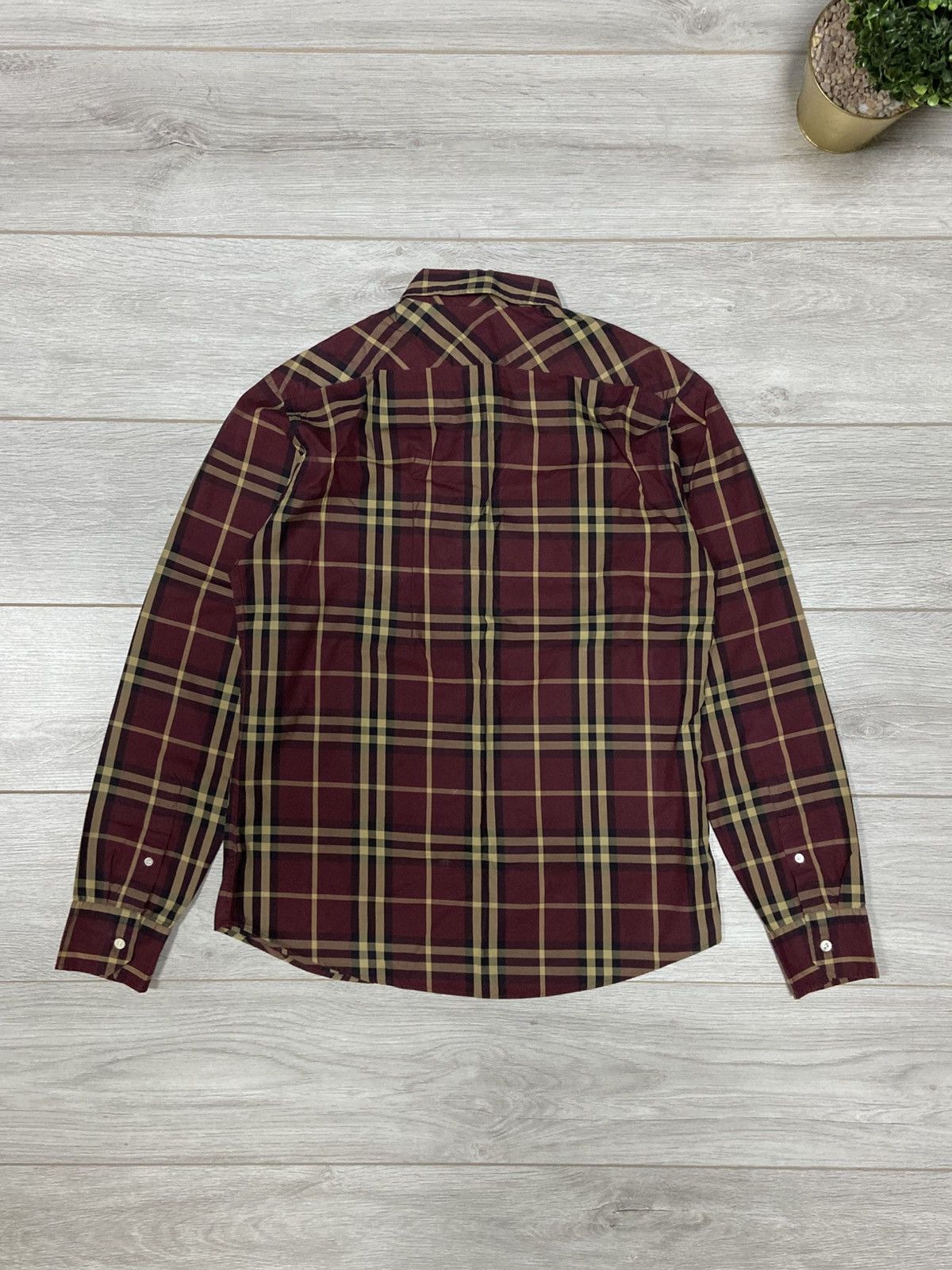 Burberry Burberry Brit shirt nova check overprint vintage Size US M / EU 48-50 / 2 - 8 Thumbnail