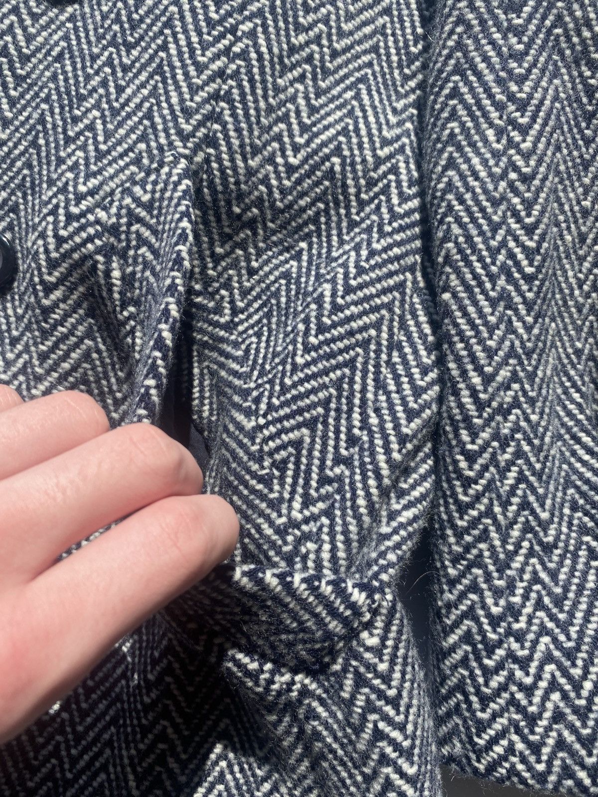 A.P.C. GRAIL RARE APC wool coat S/M Grey wool viscozr Size S / US 4 / IT 40 - 3 Thumbnail
