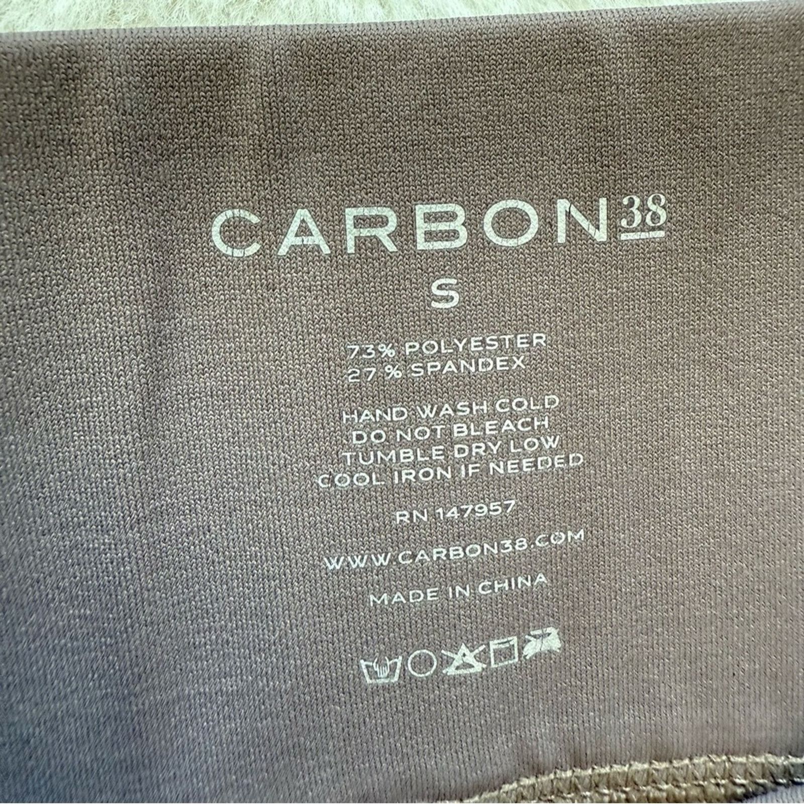 Stella McCartney Carbon 38 women tan leggings Size 27" / US 4 / IT 40 - 5 Thumbnail