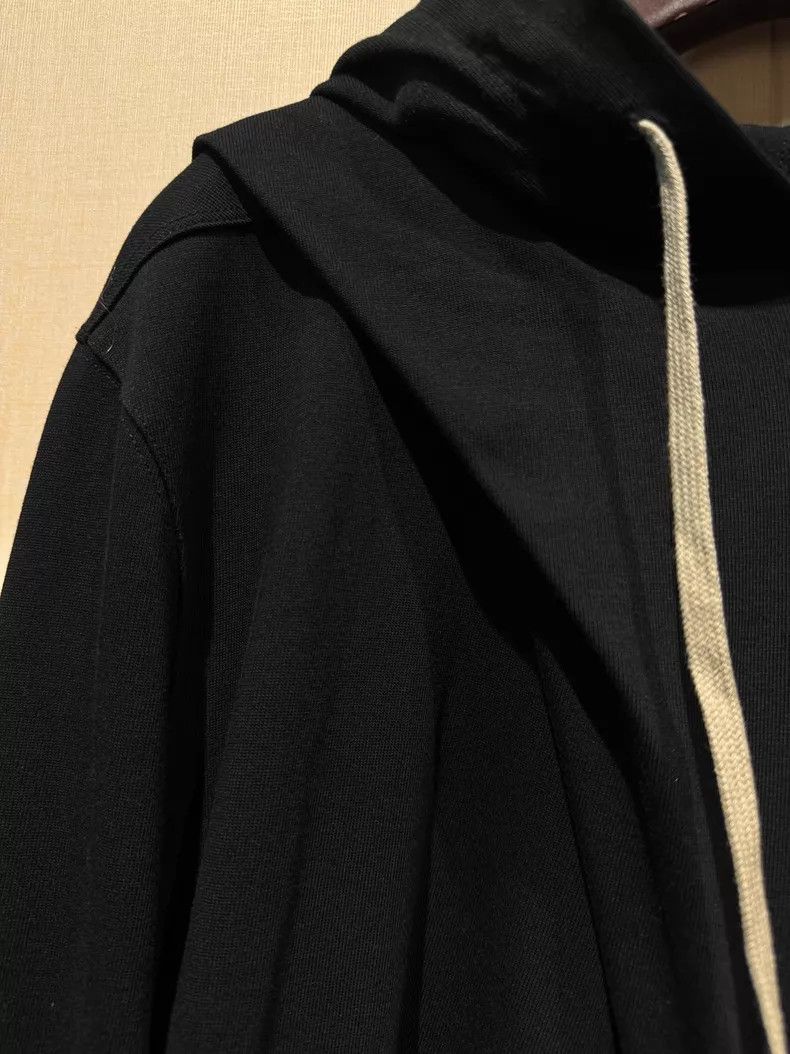 Rick Owens Rick Owens Mainline long drawstring hooded sweatshirt Size US L / EU 52-54 / 3 - 3 Thumbnail