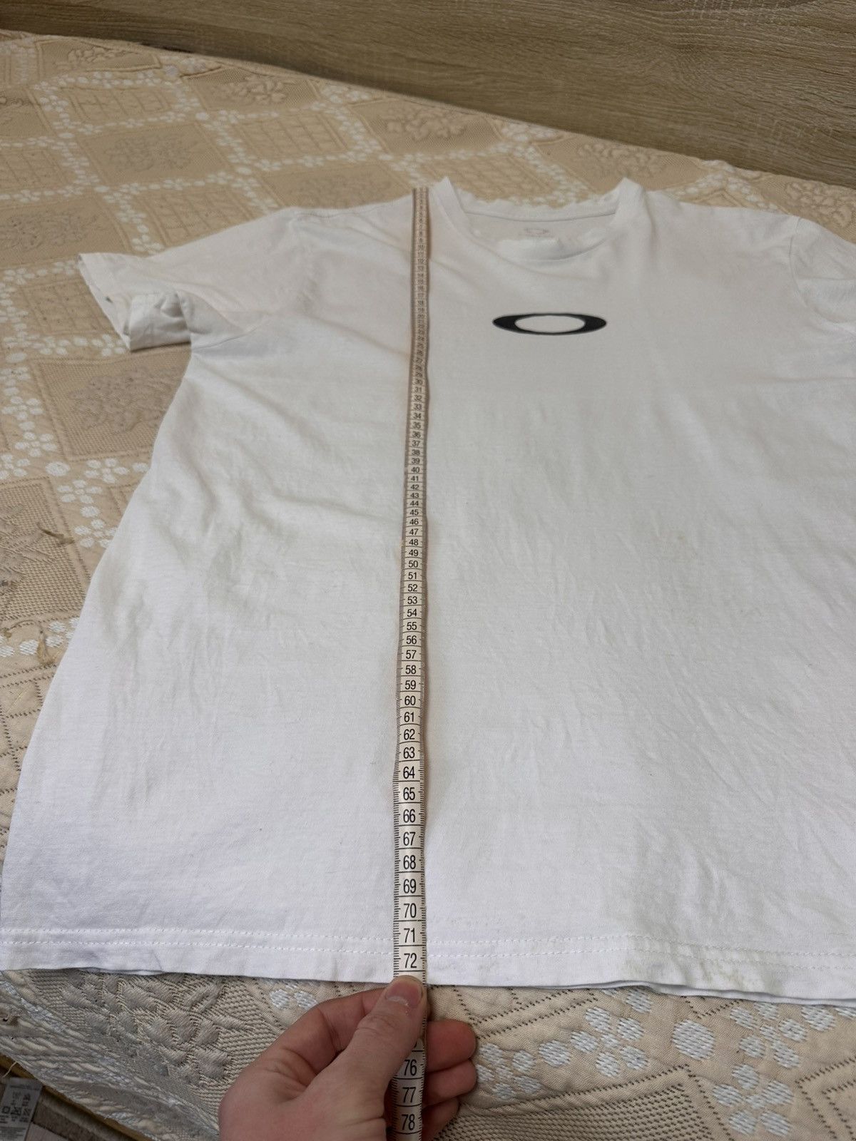 Oakley 🔥 Vintage 00s Oakley Software Centre Logo Washed Tee Shirt Size US L / EU 52-54 / 3 - 16 Thumbnail