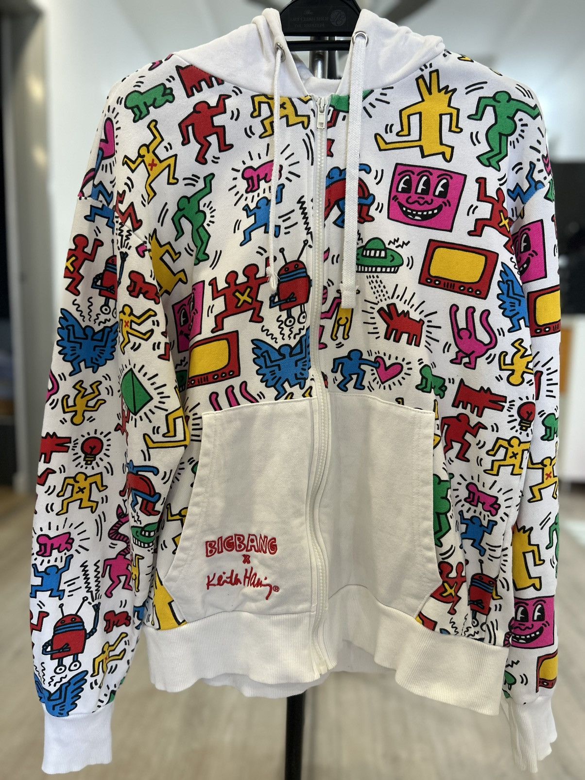 Keith Haring Keith Haring X BIGBANG Pull Over Hoodie Size US L / EU 52-54 / 3 - 1 Thumbnail