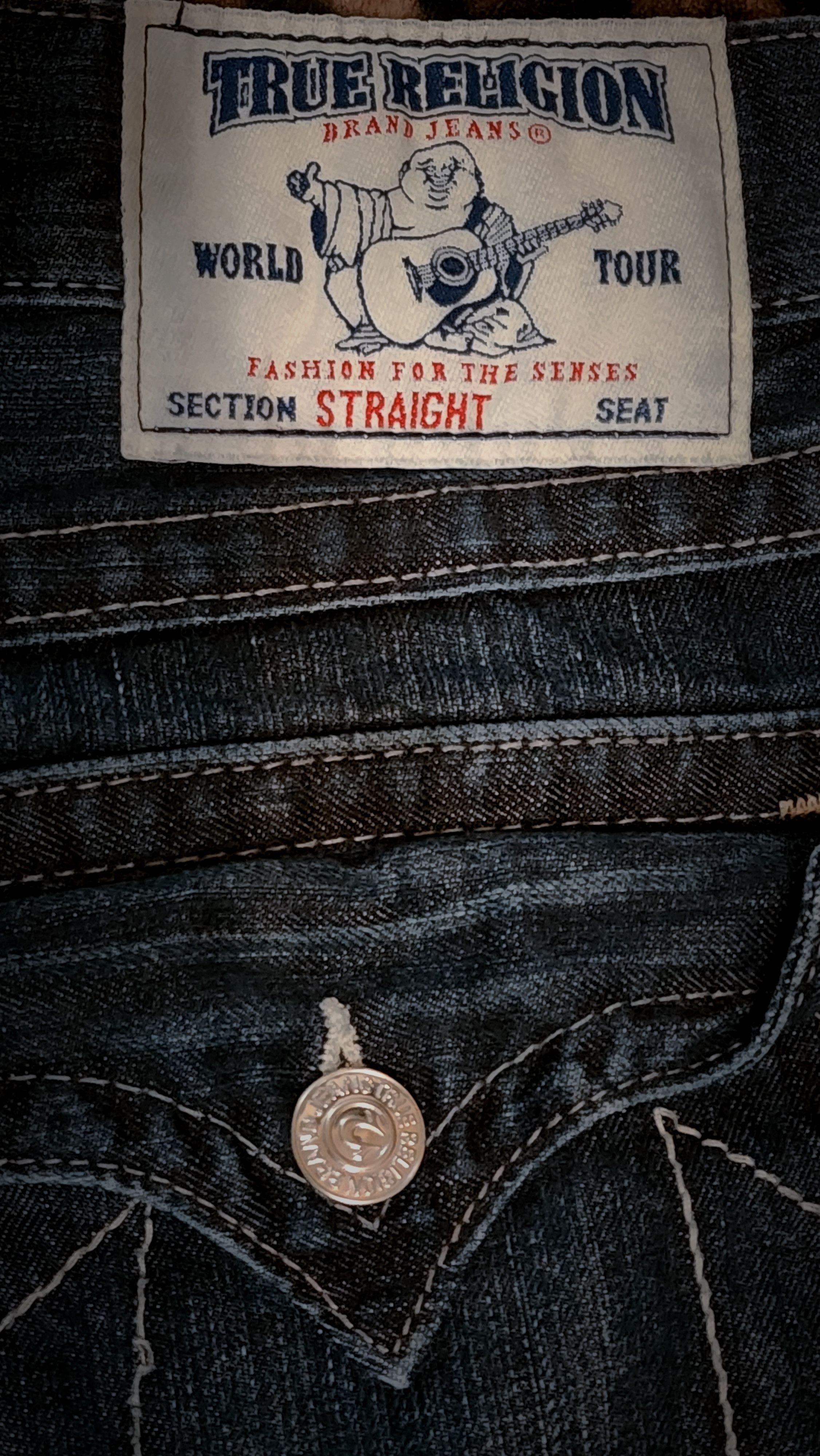 True Religion True Religion Super T Vintage Jeans Size US 36 / EU 52 - 7 Thumbnail