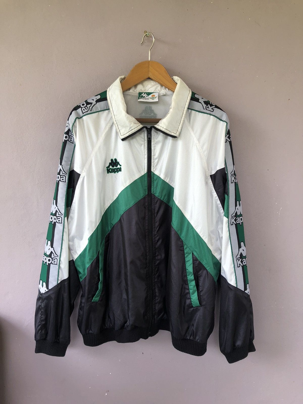 Kappa × Vintage Vintage 95/97 Real Betis Track Jacket | Grailed