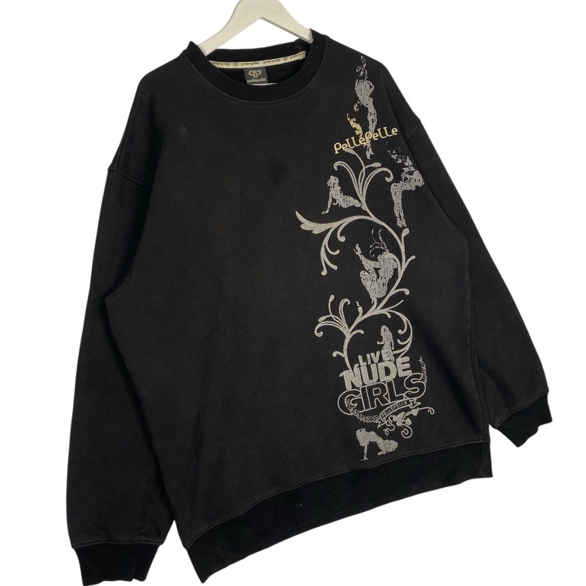 Vintage Vintage Pelle Pelle Marc Buchanan Sweatshirt Crewneck Black Size US L / EU 52-54 / 3 - 3 Thumbnail