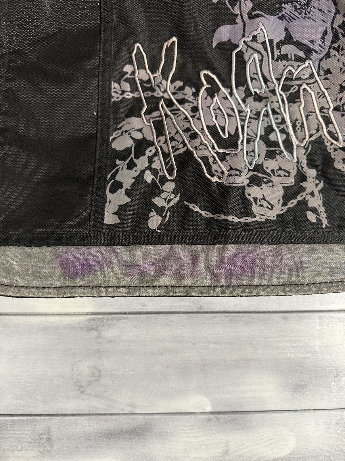 Band Tees Rare Vintage Rock Bag Korn Y2K Style Skull Size ONE SIZE - 3 Thumbnail