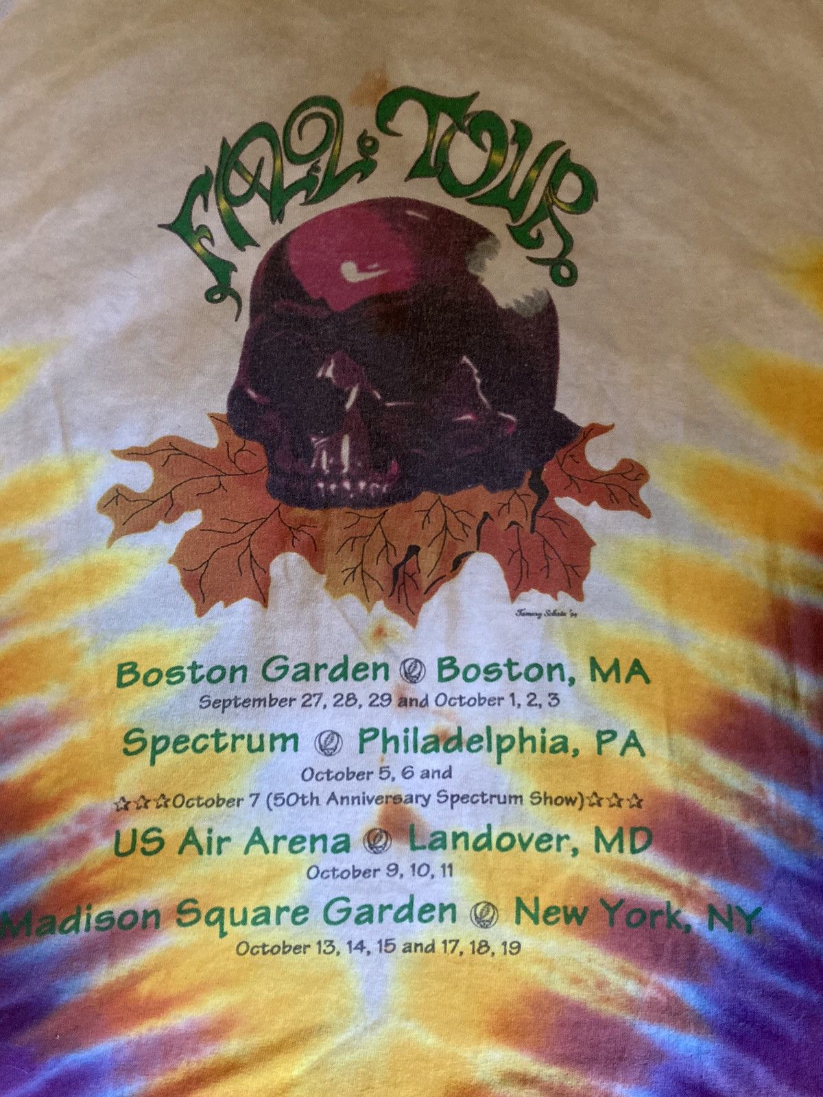 Grateful Dead 1994 Fall Tour Grateful Dead Size US M / EU 48-50 / 2 - 2 Thumbnail