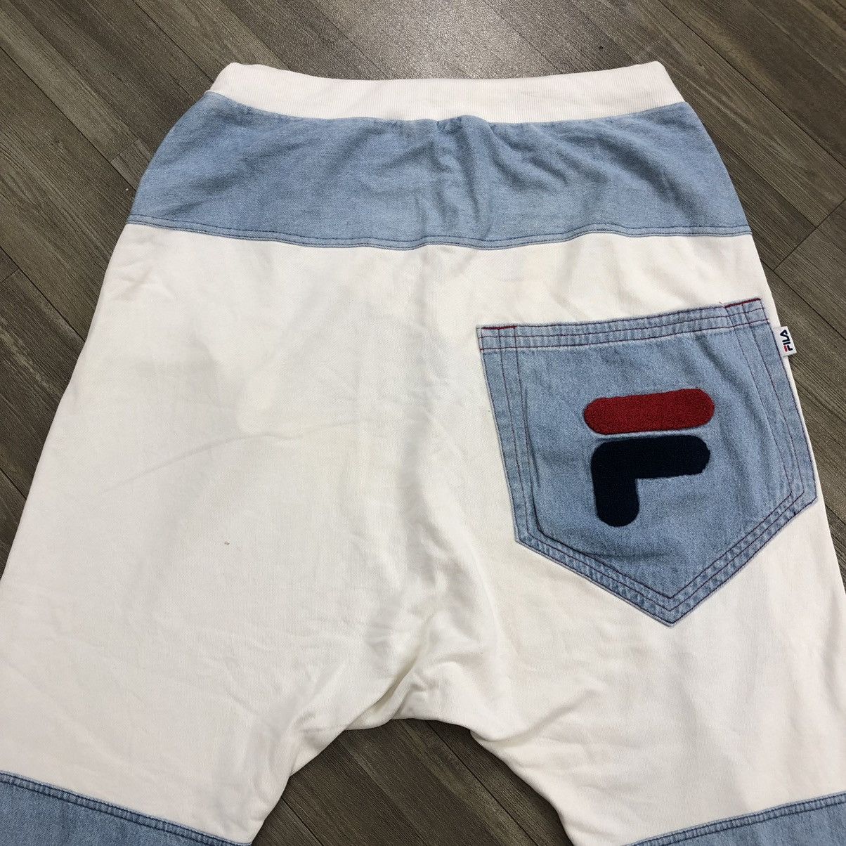 Frapbois 2000s Frapbois Issey Miyake x Fila Multicolor Sarouel Pants Size US 30 / EU 46 - 2 Thumbnail