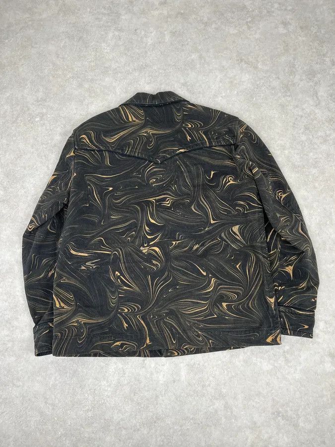 Dries Van Noten Dries Van Noten Marble Effect Black Jacket Size US M / EU 48-50 / 2 - 7 Thumbnail