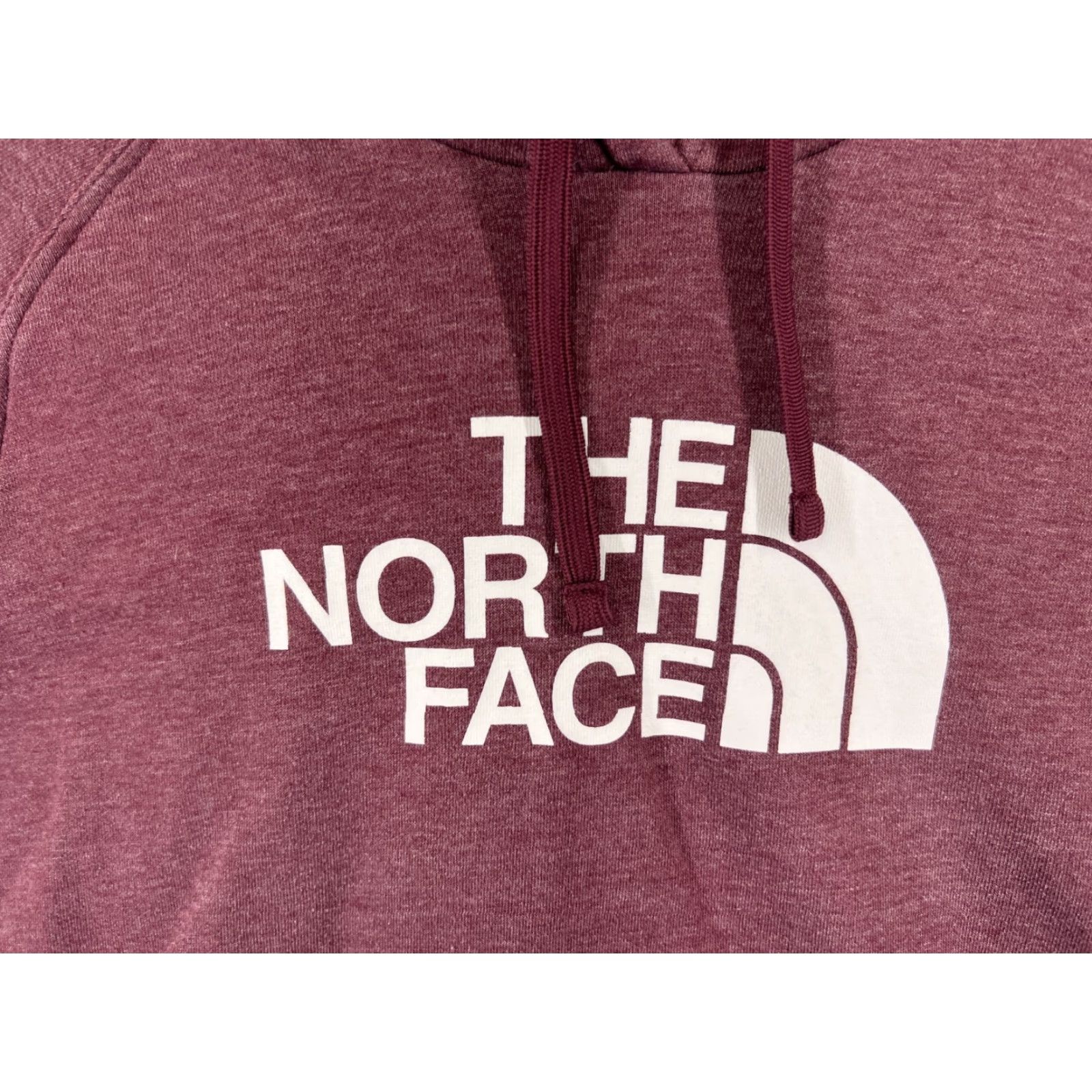 The North Face The North Face Hoodie Womens S Red Cotton Blend Jersey Hooded Pullover Logo Pocket Regular Size S / US 4 / IT 40 - 4 Thumbnail
