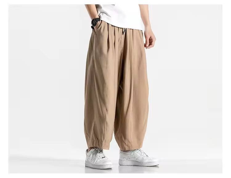 Japanese Brand × Vintage monochrome casual wide leg pants Size US 32 / EU 48 - 4 Thumbnail