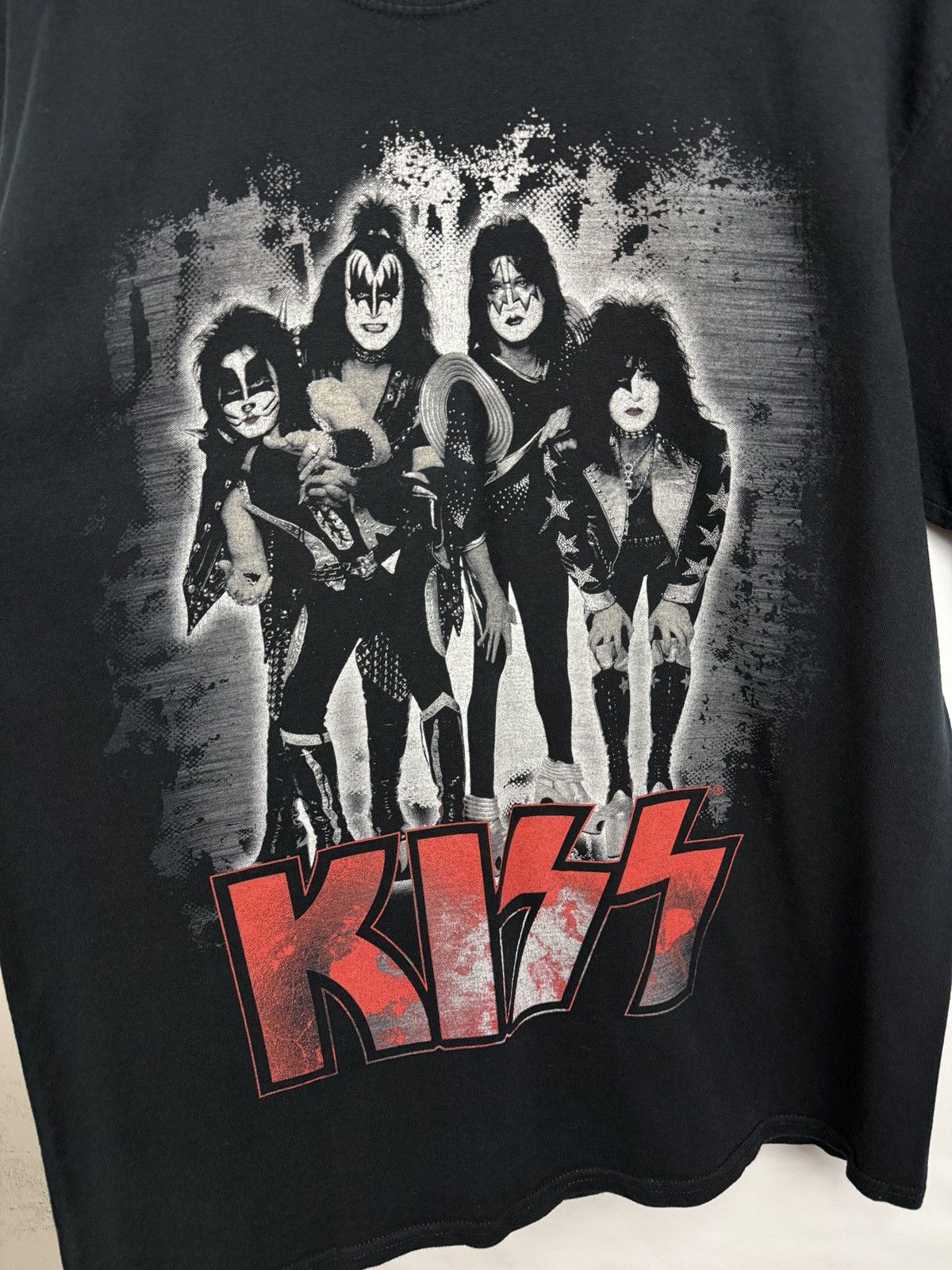 KISS 🇺🇸 Vintage Kiss Alive 35 World Tour 1973 2008 T-Shirt Retro Size US L / EU 52-54 / 3 - 5 Thumbnail