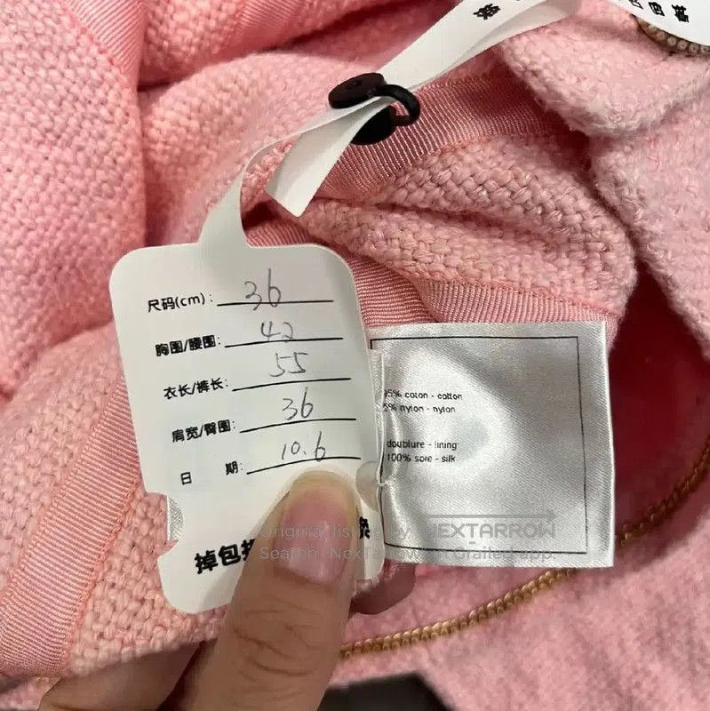 Chanel Chanel Pink Women's Cardigan Sweater . Size S / US 4 / IT 40 - 5 Thumbnail