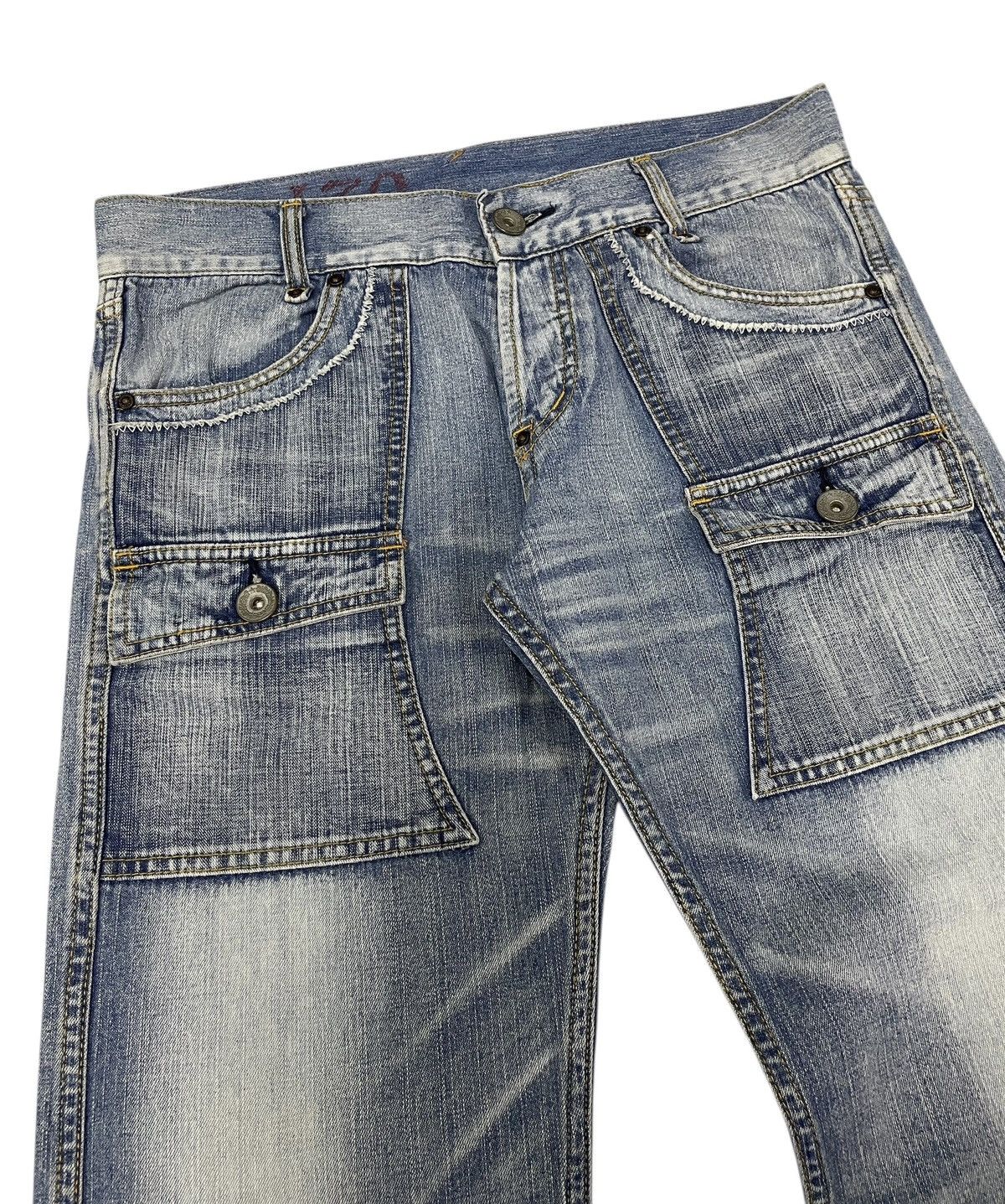 Hysteric Glamour TurnMeOn Japan Flare Bush Jeans Size US 33 - 7 Thumbnail