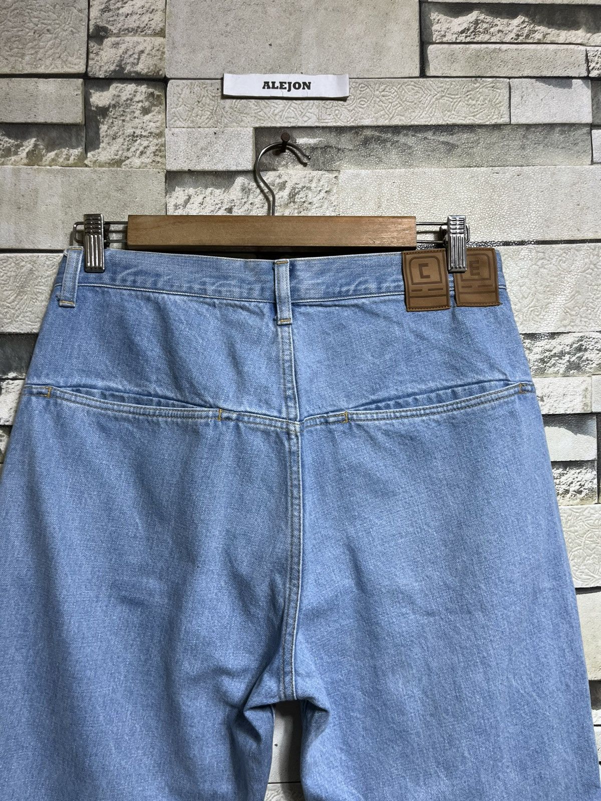 Cav Empt CAV EMPT SPLIT DESIGN WASHED DENIM PANTS Size US 30 / EU 46 - 6 Thumbnail