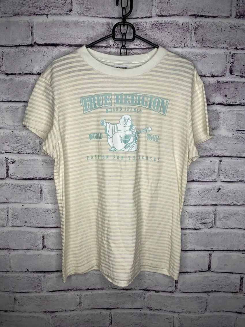 True Religion Men's vintage big logo tee True religion T-Shirt STREETWEAR Size US M / EU 48-50 / 2 - 1 Thumbnail
