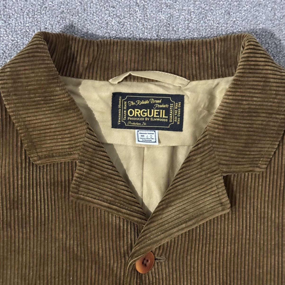 Orgueil × Studio D'Artisan Orguiel - Studio D’Artisan - Corduroy Work Jacket Size 40R - 7 Thumbnail