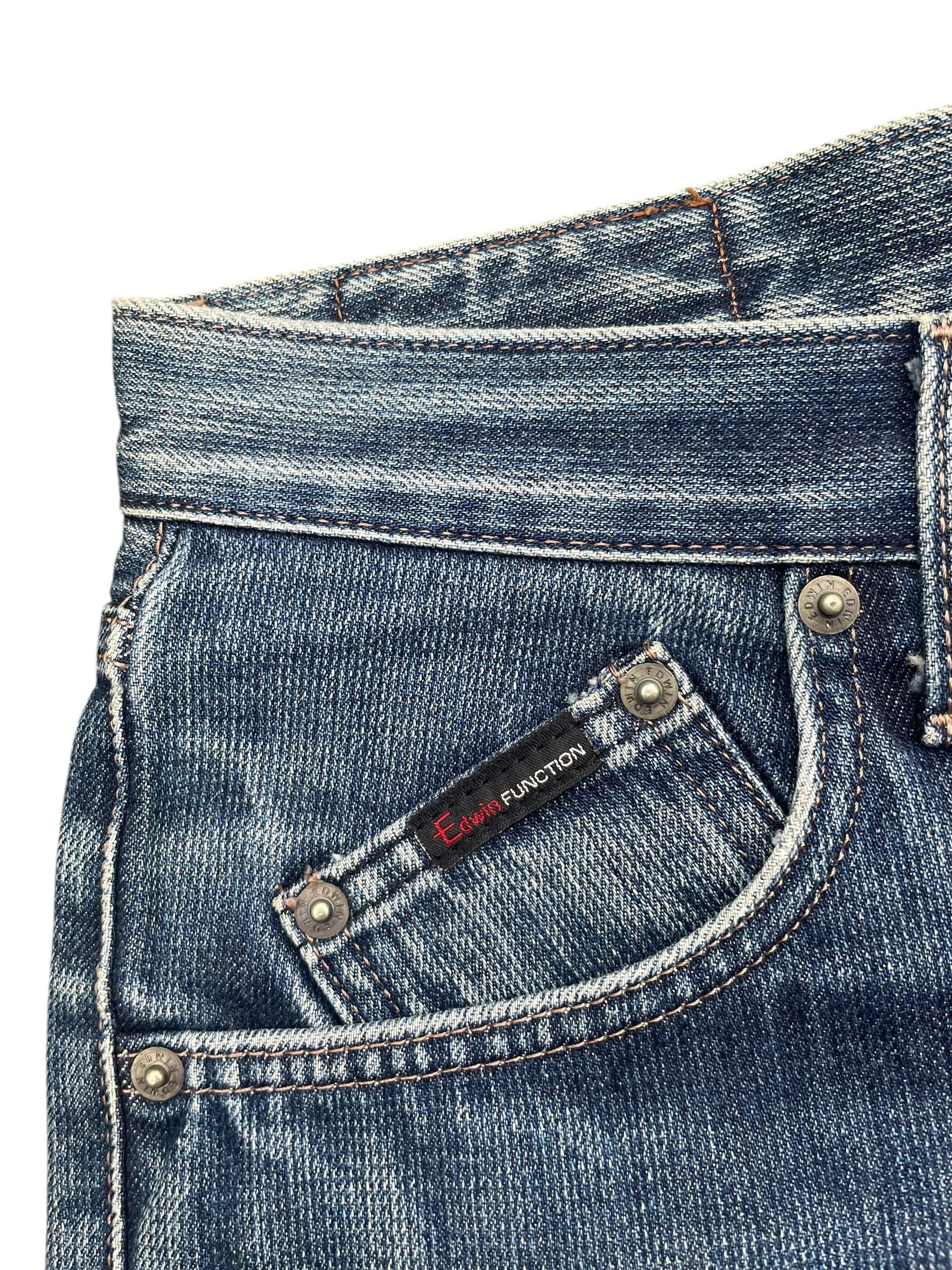 Edwin × Japanese Brand × Vintage Vintage Edwin E Function EZ 503 Size US 31 - 3 Thumbnail