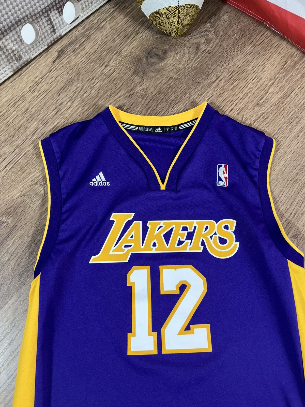 NBA Howard NBA Lakers Adidas Basketball 🏀 Jersey Size US S / EU 44-46 / 1 - 4 Thumbnail