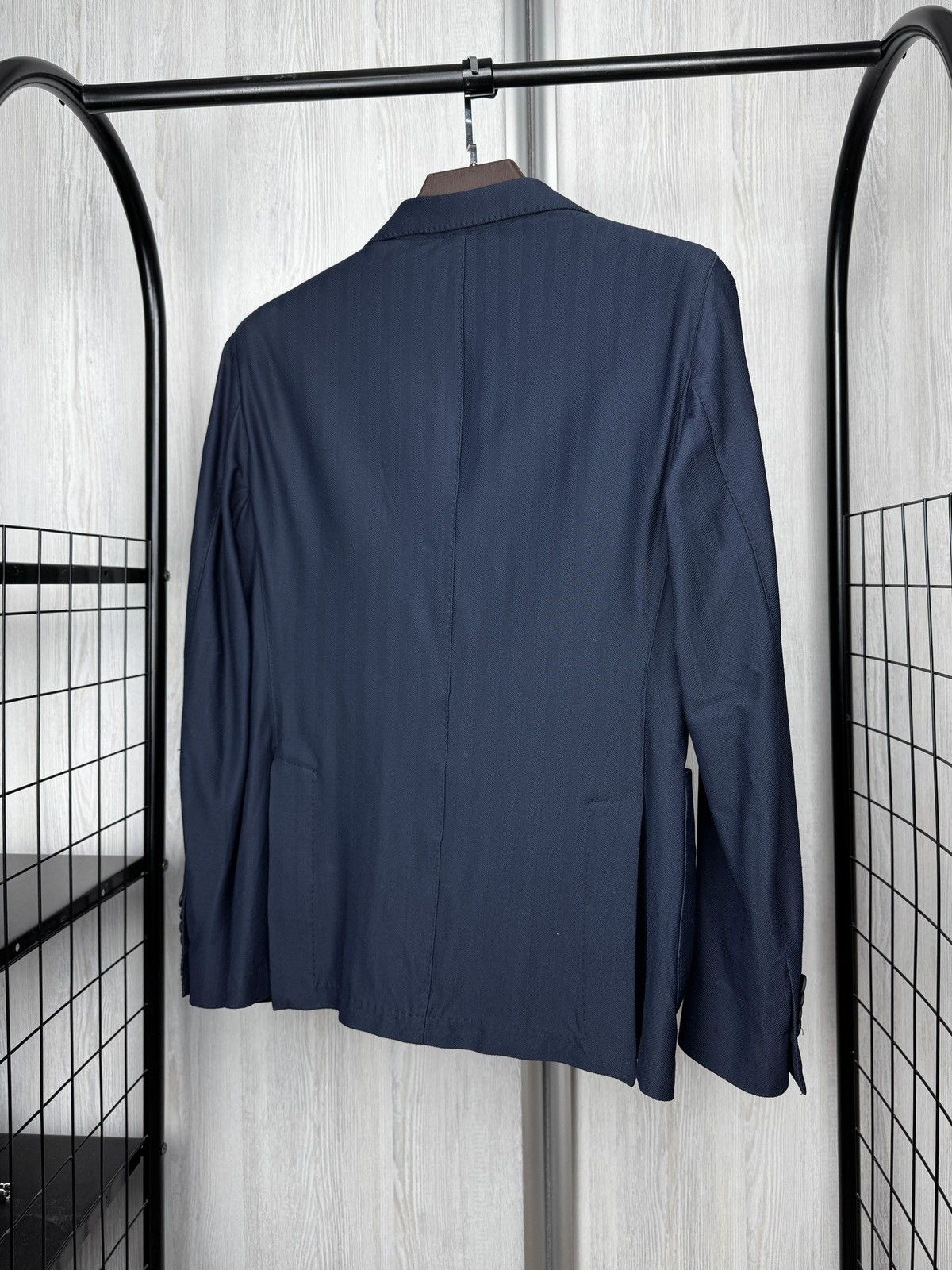 L.B.M. 1911 L.B.M 1911 Navy Travel Sport-Uniform double breasted blazer Size 40R - 11 Thumbnail