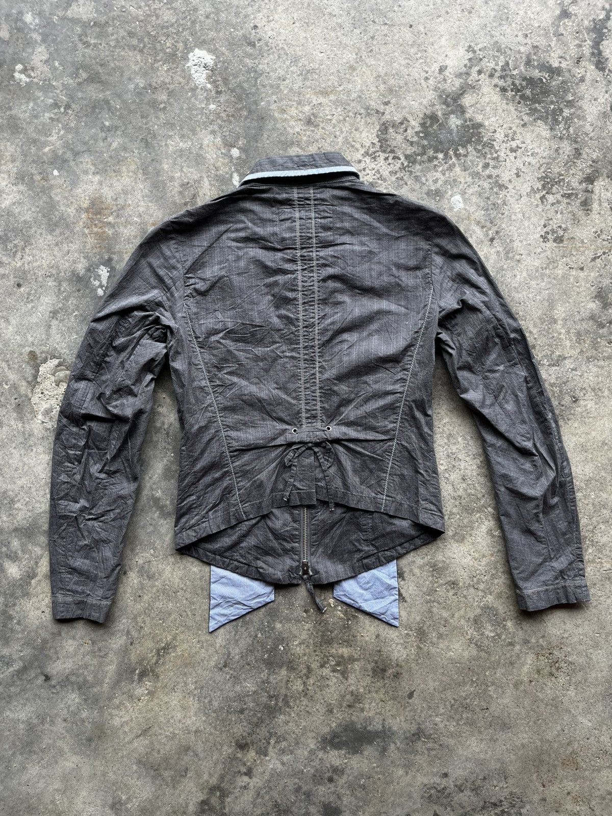 Marithe + Francois Girbaud MARITHE FRANCOIS GIRBAUD ZIP UP SHIRT Size S / US 4 / IT 40 - 7 Thumbnail