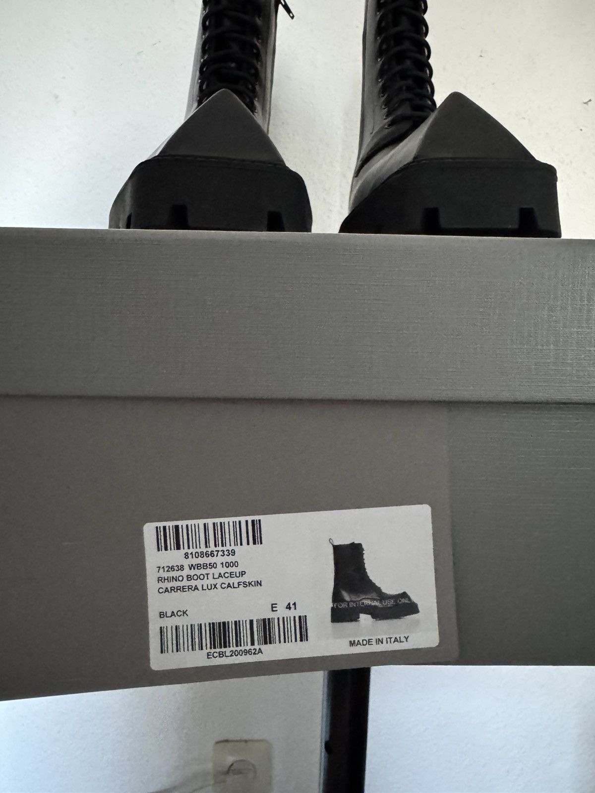 Balenciaga Balenciaga Rhino Military Lace Up Boots Size US 8 / EU 41 - 3 Thumbnail
