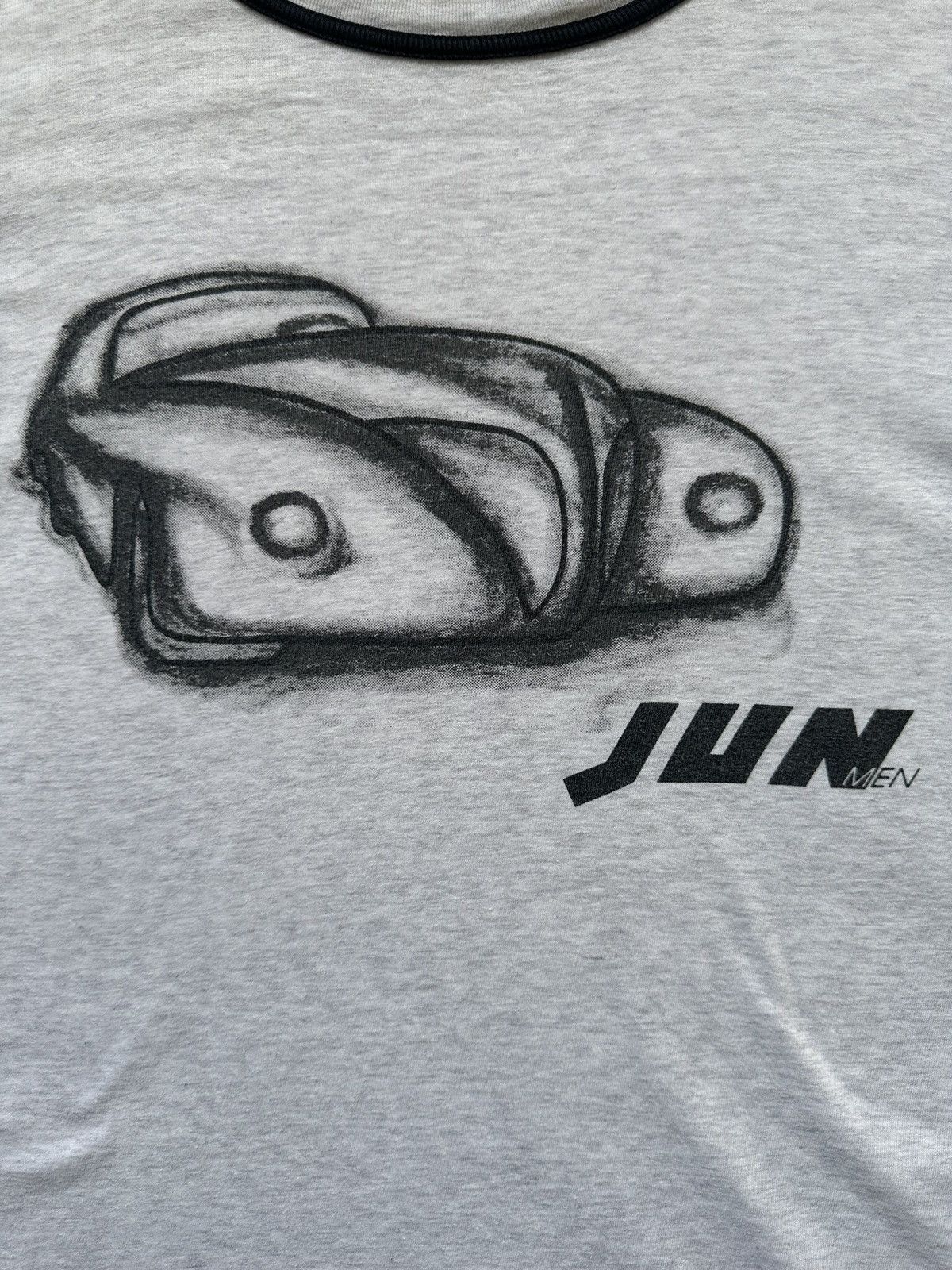 JUN MEN VTG 80's Jun Men trompe loeil tee Size US L / EU 52-54 / 3 - 17 Thumbnail