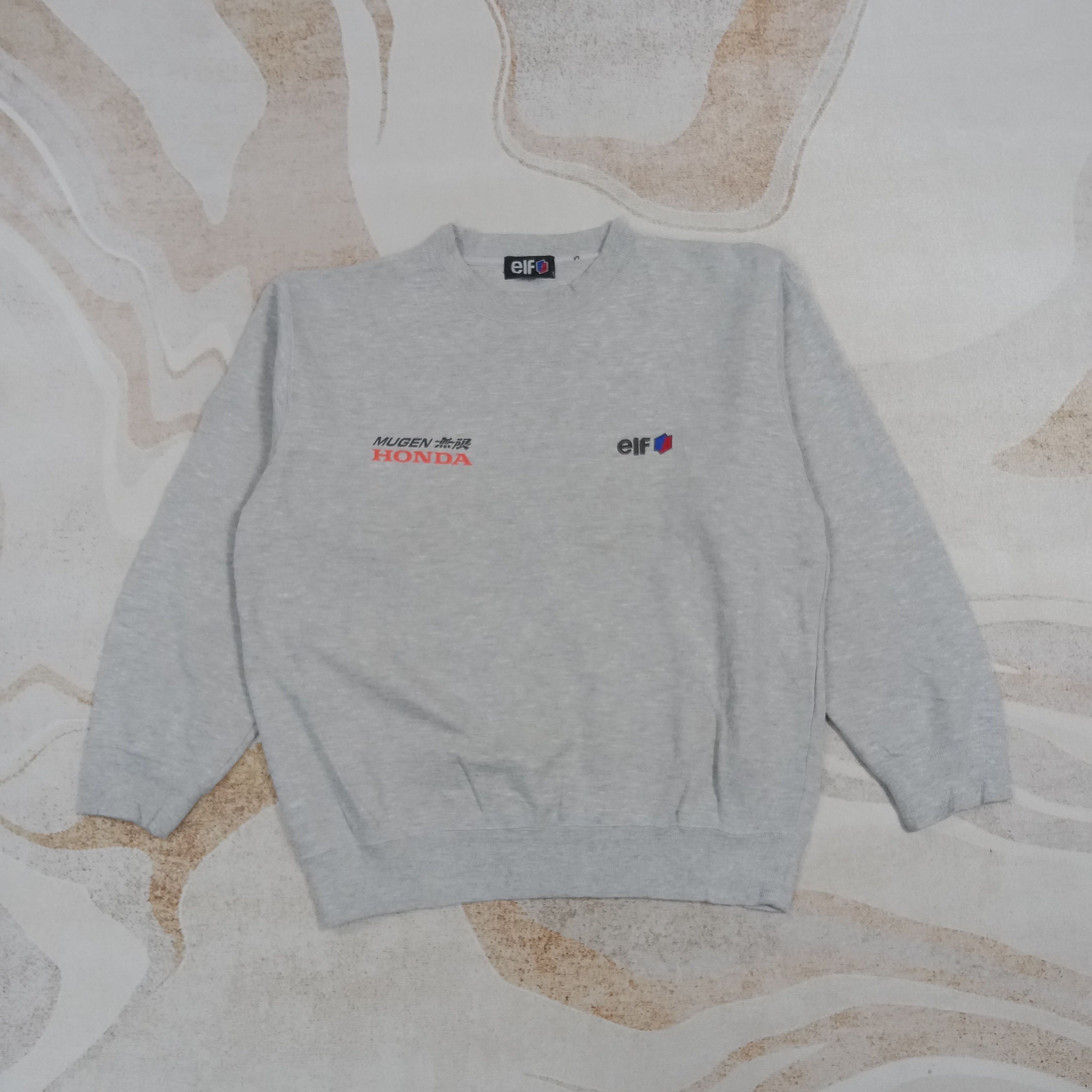 Hysteric Glamour Elf Japanese Racing Mugen Honda Custom Sweatshirt C275N11 Size US L / EU 52-54 / 3 - 3 Thumbnail