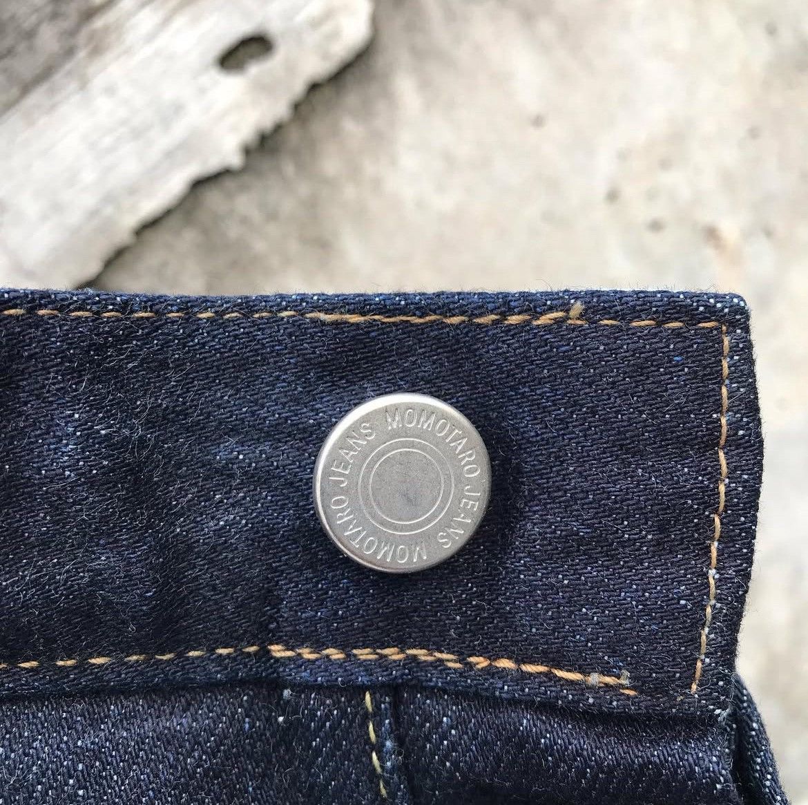 Momotaro Jeans MOMOTARO JEANS ' TOKUNO BLUE ' Wide Straight Fit 14.70z Size US 34 / EU 50 - 18 Thumbnail