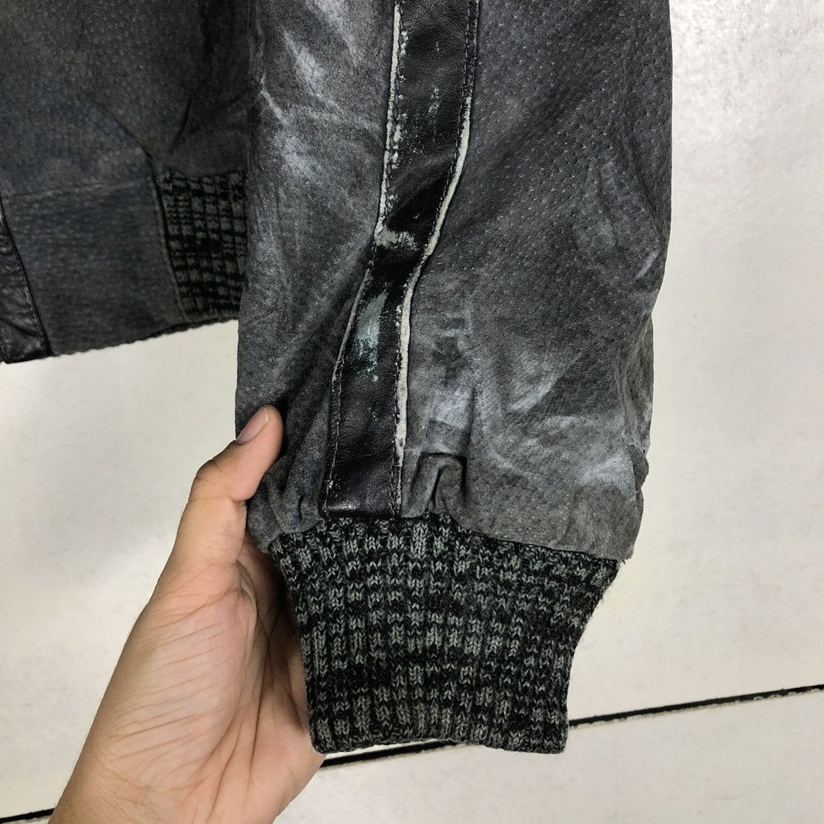 Japanese Brand 🔥VINTAGE GENUINE LEATHER JACKET BLANKET MACY’S BRAZIL Size US M / EU 48-50 / 2 - 17 Thumbnail