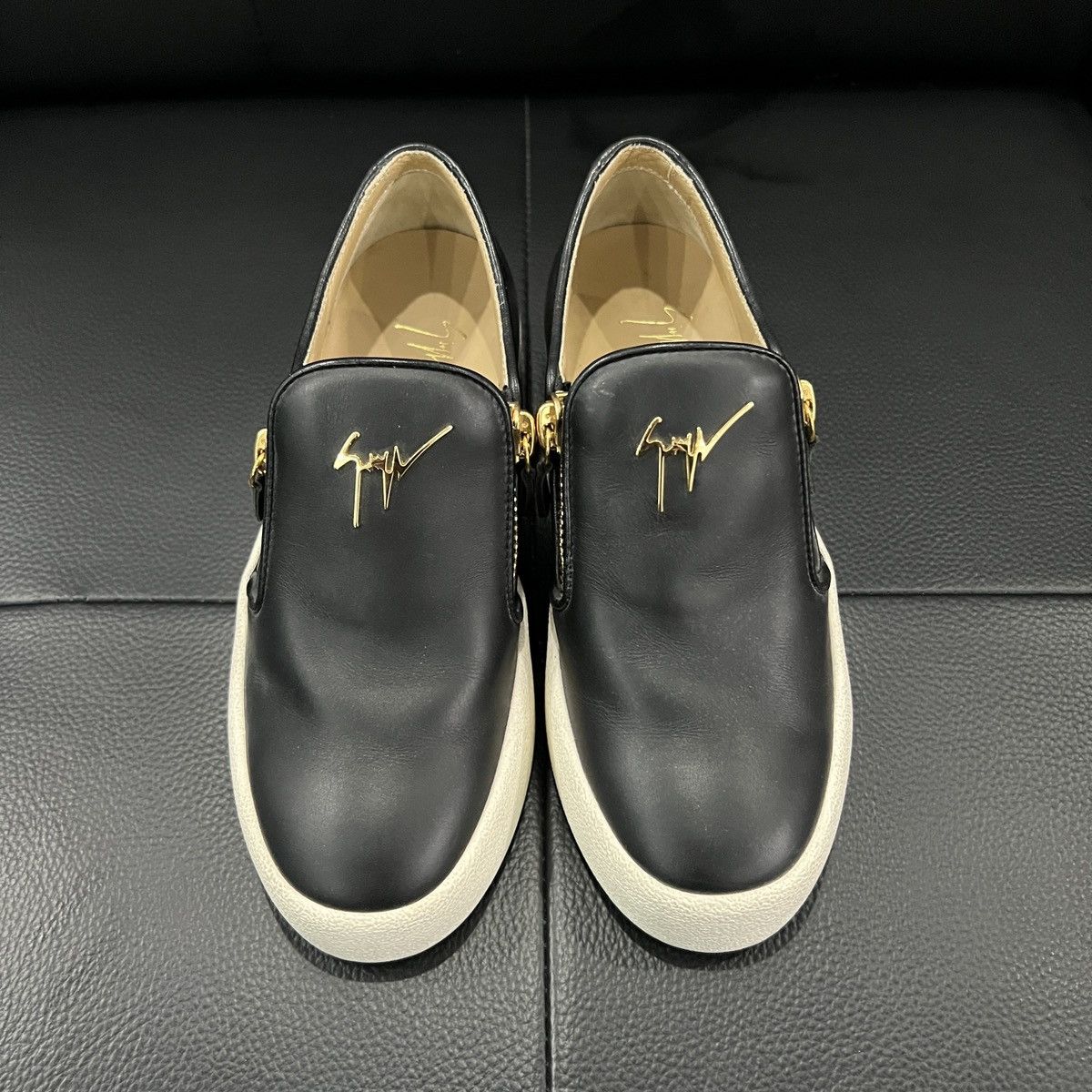 Giuseppe Zanotti Giuseppe Zanotti Double-Zip Sneakers Size US 6 / IT 36 - 7 Thumbnail