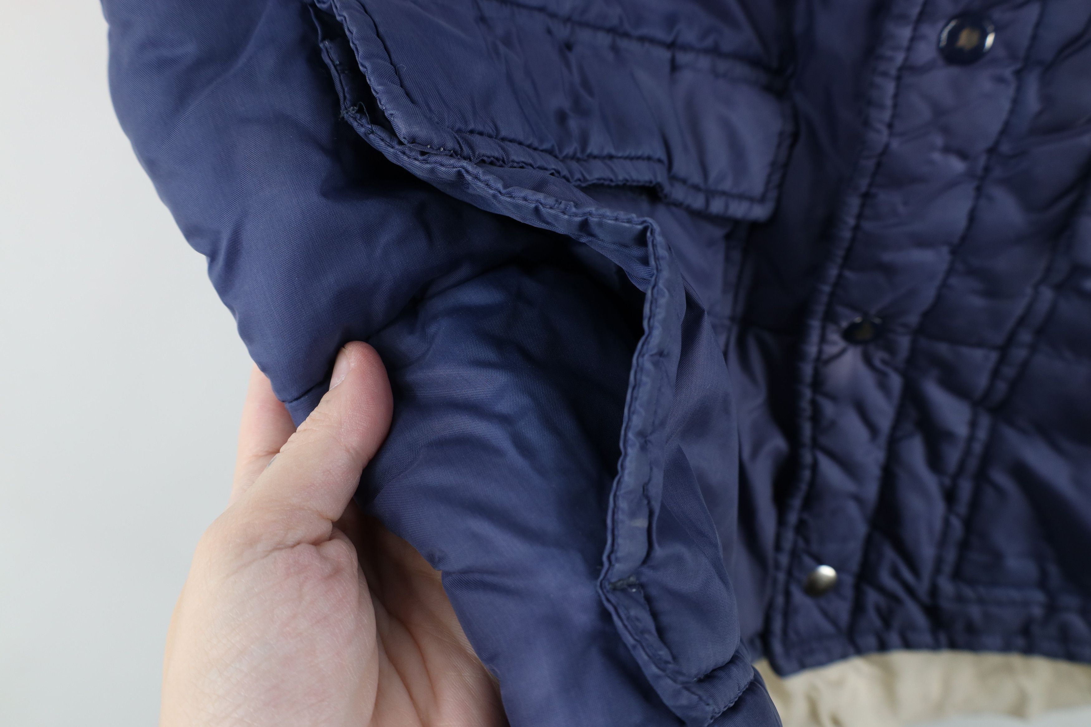 Vintage Vintage 80s 90s Streetwear Puffer Vest Jacket Blue Size US M / EU 48-50 / 2 - 7 Thumbnail