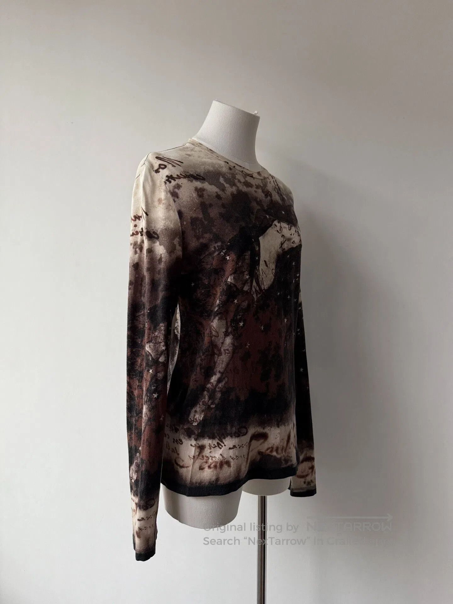 Jean Paul Gaultier Jean Paul Gaultier Long Sleeve Top. Size US M / EU 48-50 / 2 - 2 Thumbnail