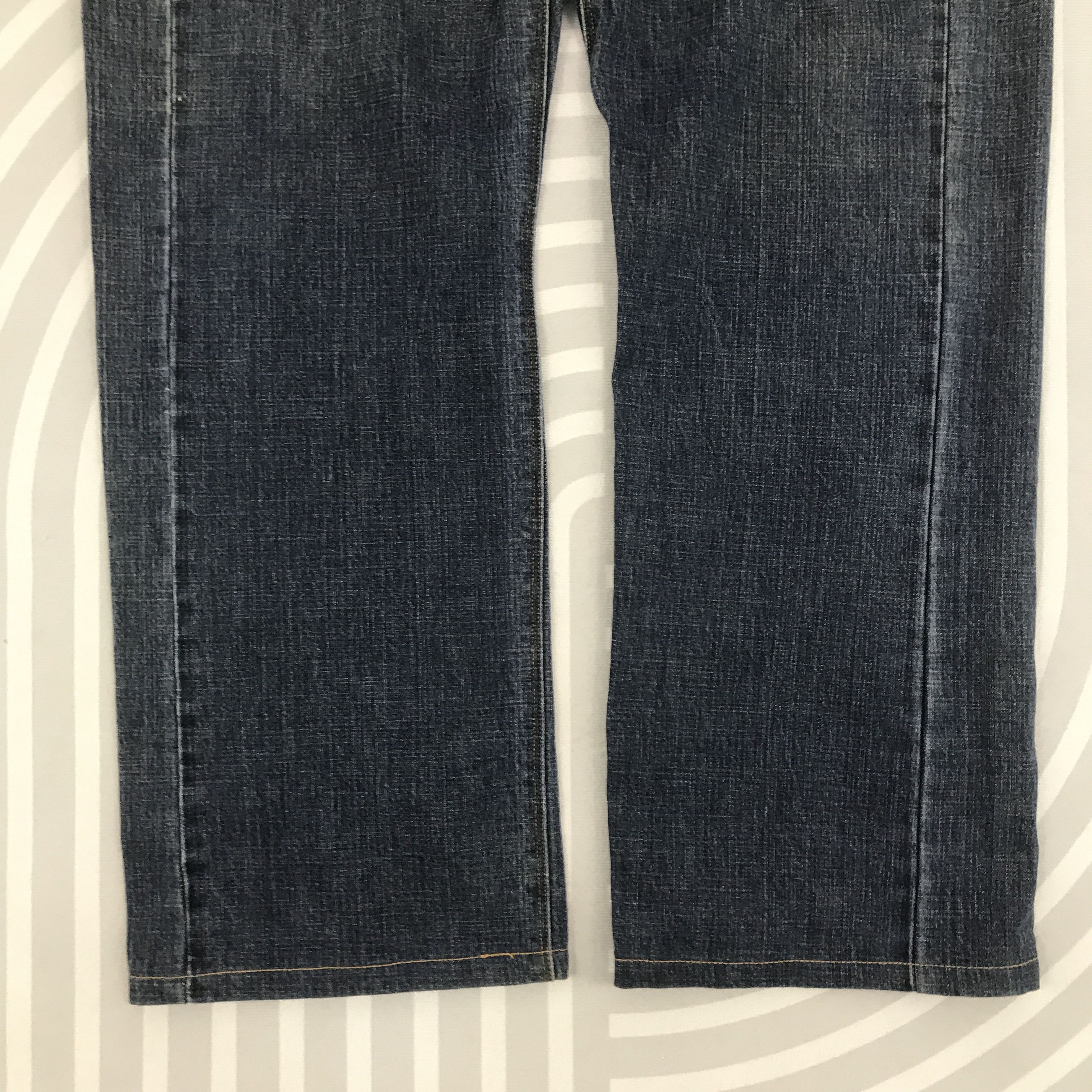 Japanese Brand × Vintage Baggy Denim Version 101 Blue denim Japan style pant Size US 34 / EU 50 - 3 Thumbnail