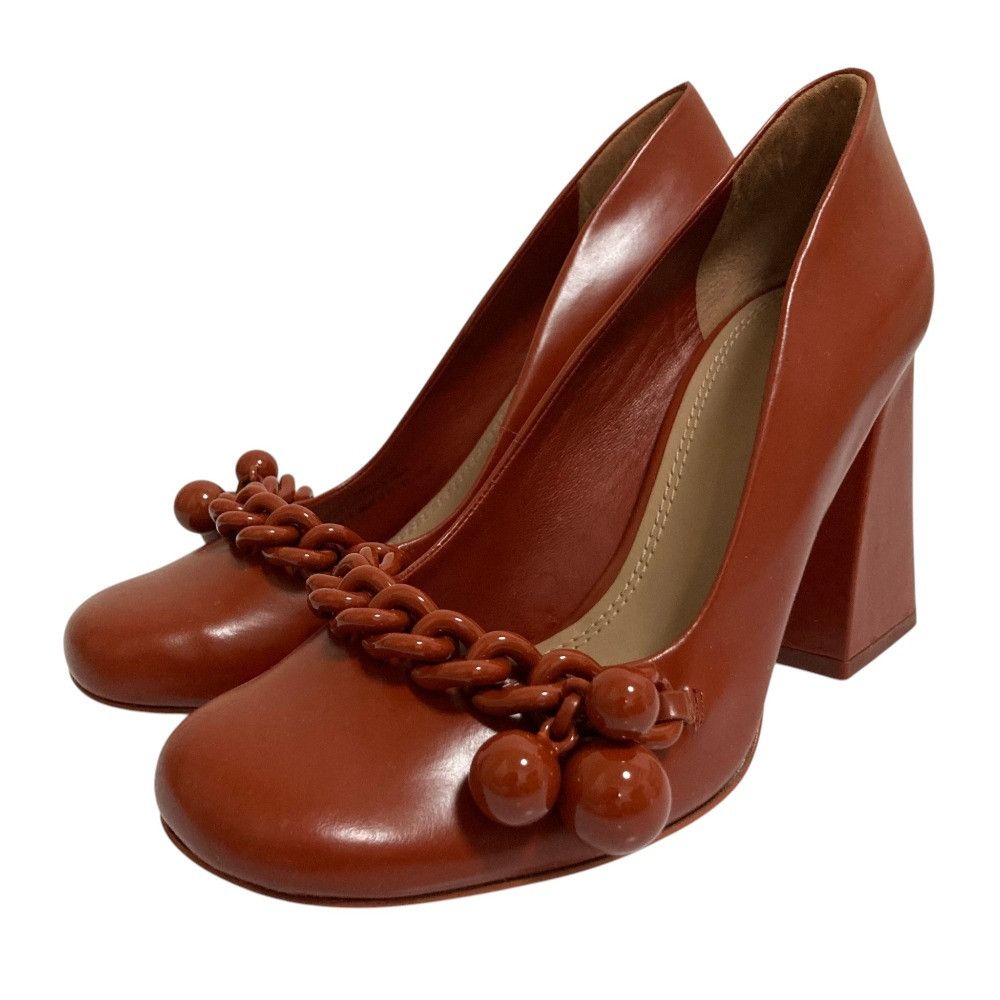 Tory Burch Tory Burch Tory Burch Leather Pumps Leather Shoes 44916 DUTY FREE for USA Size ONE SIZE - 1 Thumbnail