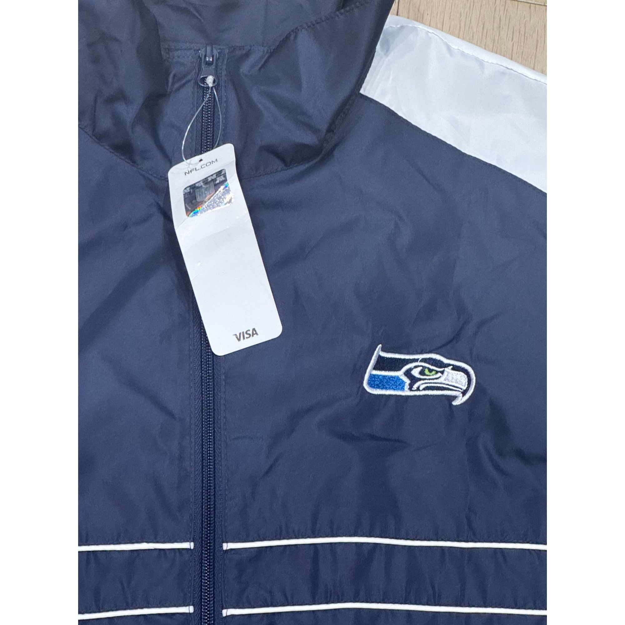 NFL NWT NFL Official Team Seattle Seahawks embroidered Sports il Size US XL / EU 56 / 4 - 6 Thumbnail