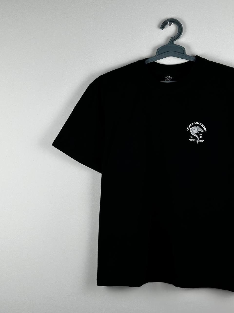 Vintage Ukrainian Streetwear Black Oversized T SHIRT Size US L / EU 52-54 / 3 - 3 Thumbnail