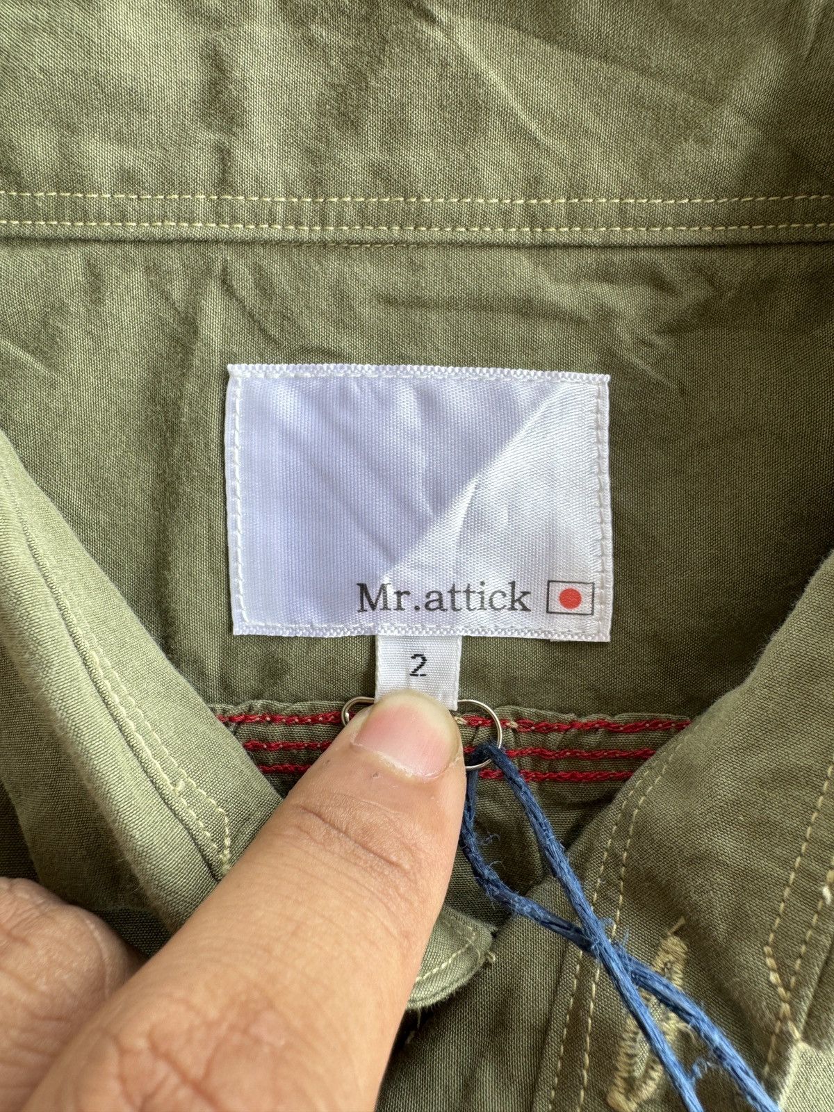 Japanese Brand Japanese Mr.Attick Shirts Button Ups Size US M / EU 48-50 / 2 - 3 Thumbnail