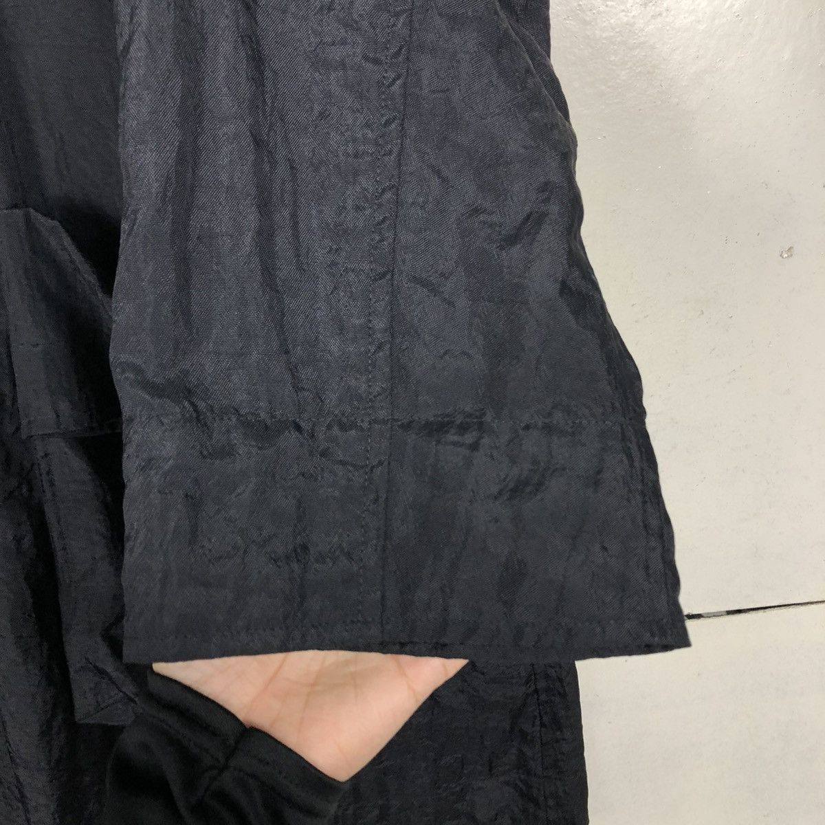 Japanese Brand 🔥RICH BLACK VTG OVERSIZE JACKET YACCO MARICARD ISSEY MIYAKE Size US M / EU 48-50 / 2 - 17 Thumbnail