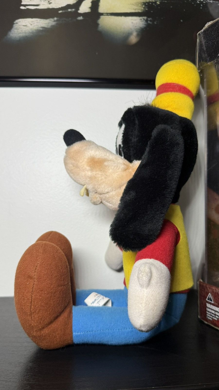 Disney Vintage 1980s Disneyland Walt Disney Goofy Plush Toy Size ONE SIZE - 4 Thumbnail