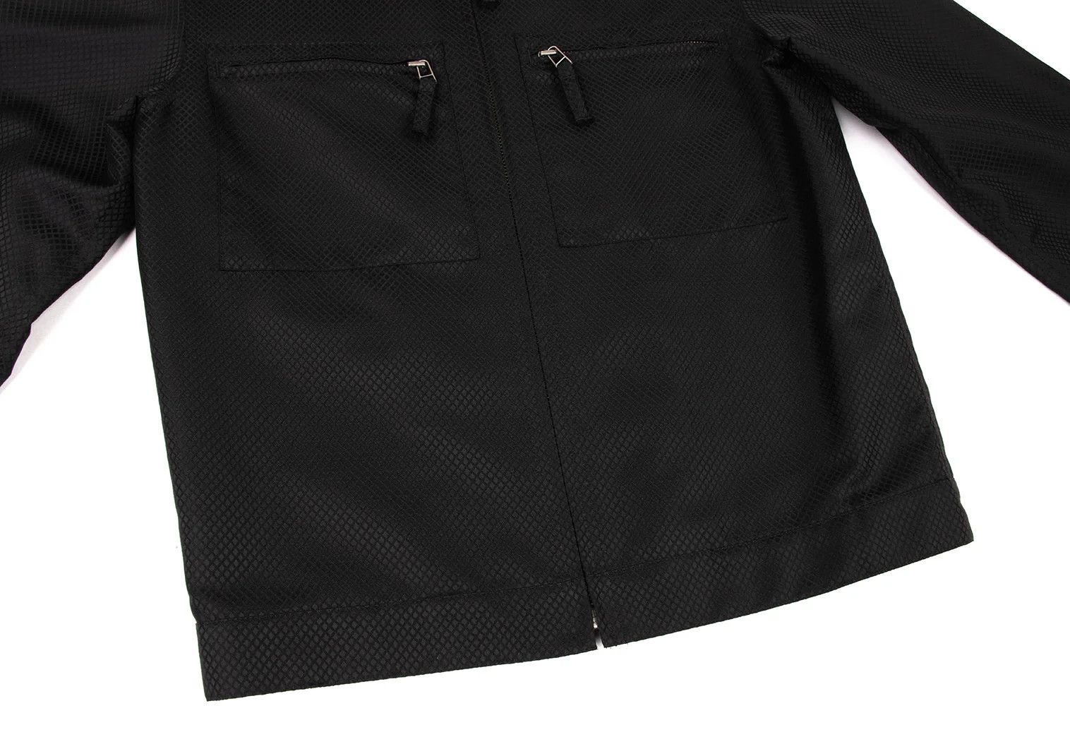 Jean Paul Gaultier Jacquard Zip Shirt Blouson in Black Size 48 Size US M / EU 48-50 / 2 - 14 Thumbnail