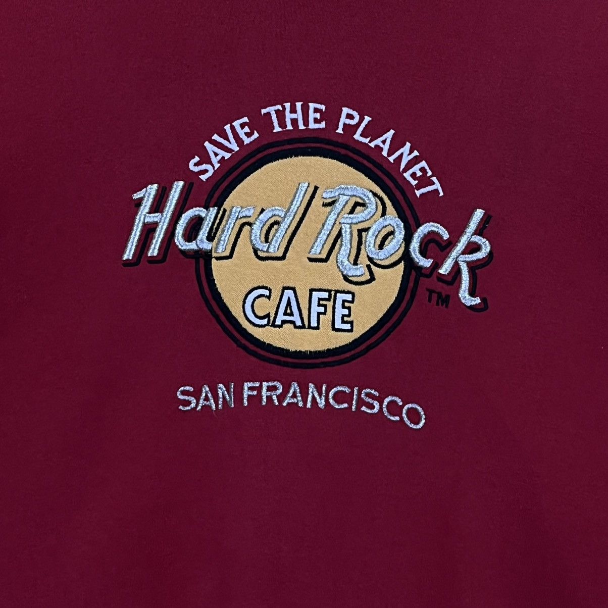 Hard Rock Cafe Vintage 90s Hard Rock Cafe Crewneck Sweatshirt Size US M / EU 48-50 / 2 - 7 Thumbnail