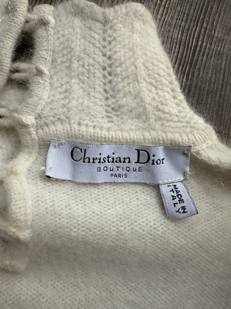 Dior Christian Dior Galliano Cashmere Sweater Vintage Vest Size S / US 4 / IT 40 - 4 Thumbnail