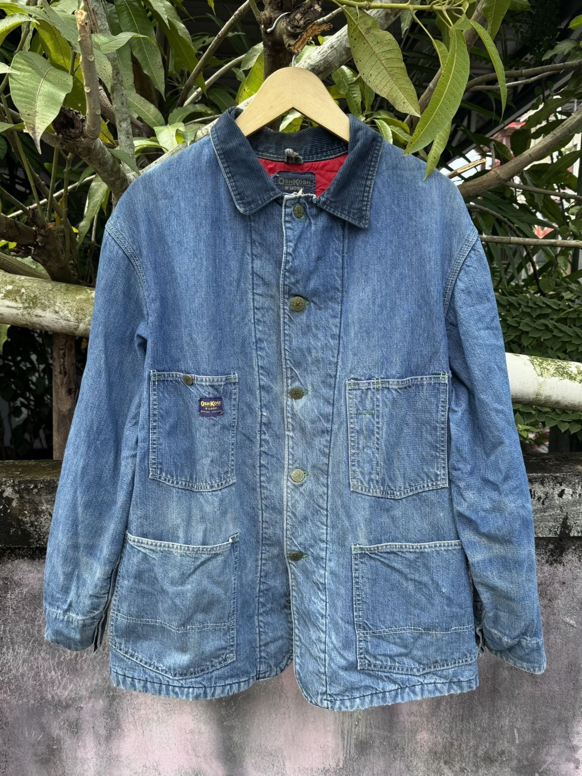 Oshkosh OshKosh 60s Vintage Worker Chore Jacket Denim Size US XL / EU 56 / 4 - 1 Thumbnail