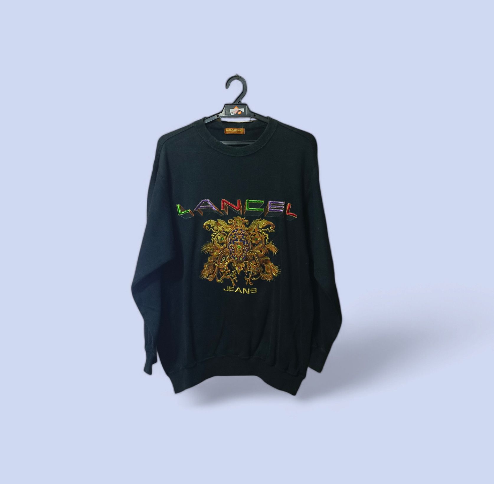 Lancel × Vintage Lanncel vintage big logo Size L / US 10 / IT 46 - 1 Thumbnail