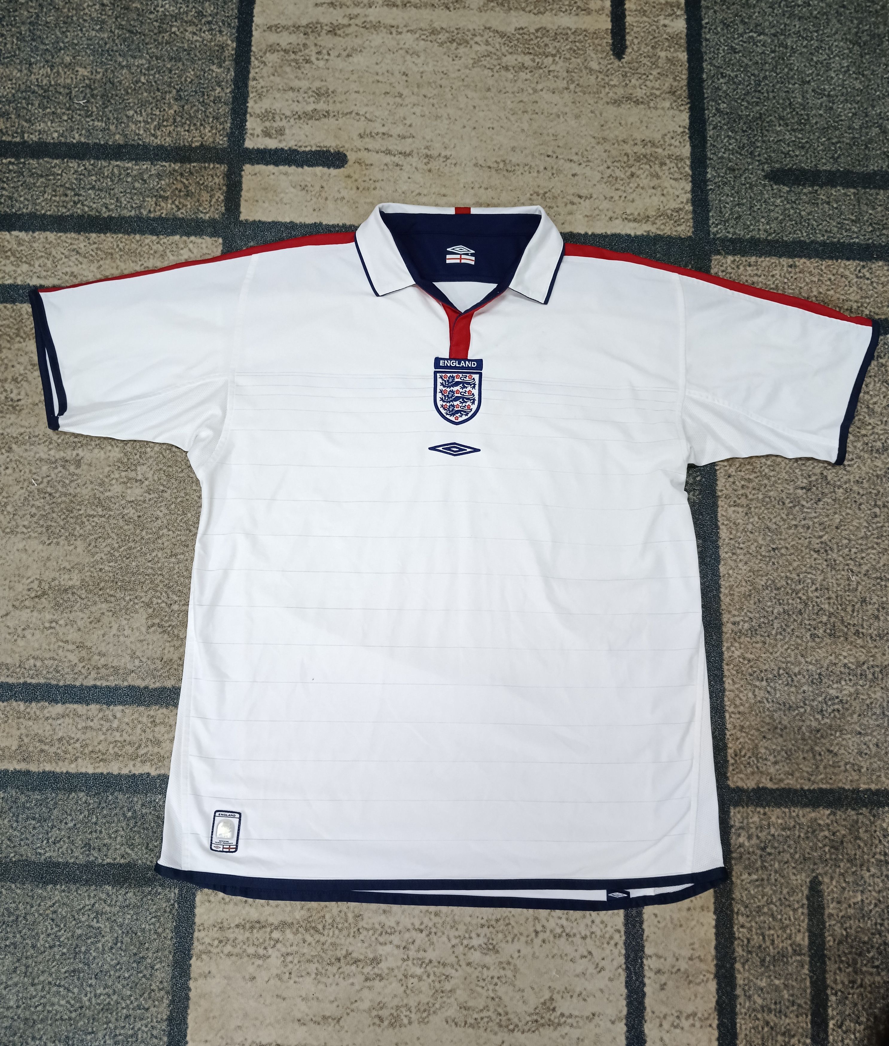 Vintage VINTAGE 2000s ENGLAND JERSEY Size US XL / EU 56 / 4 - 2 Thumbnail