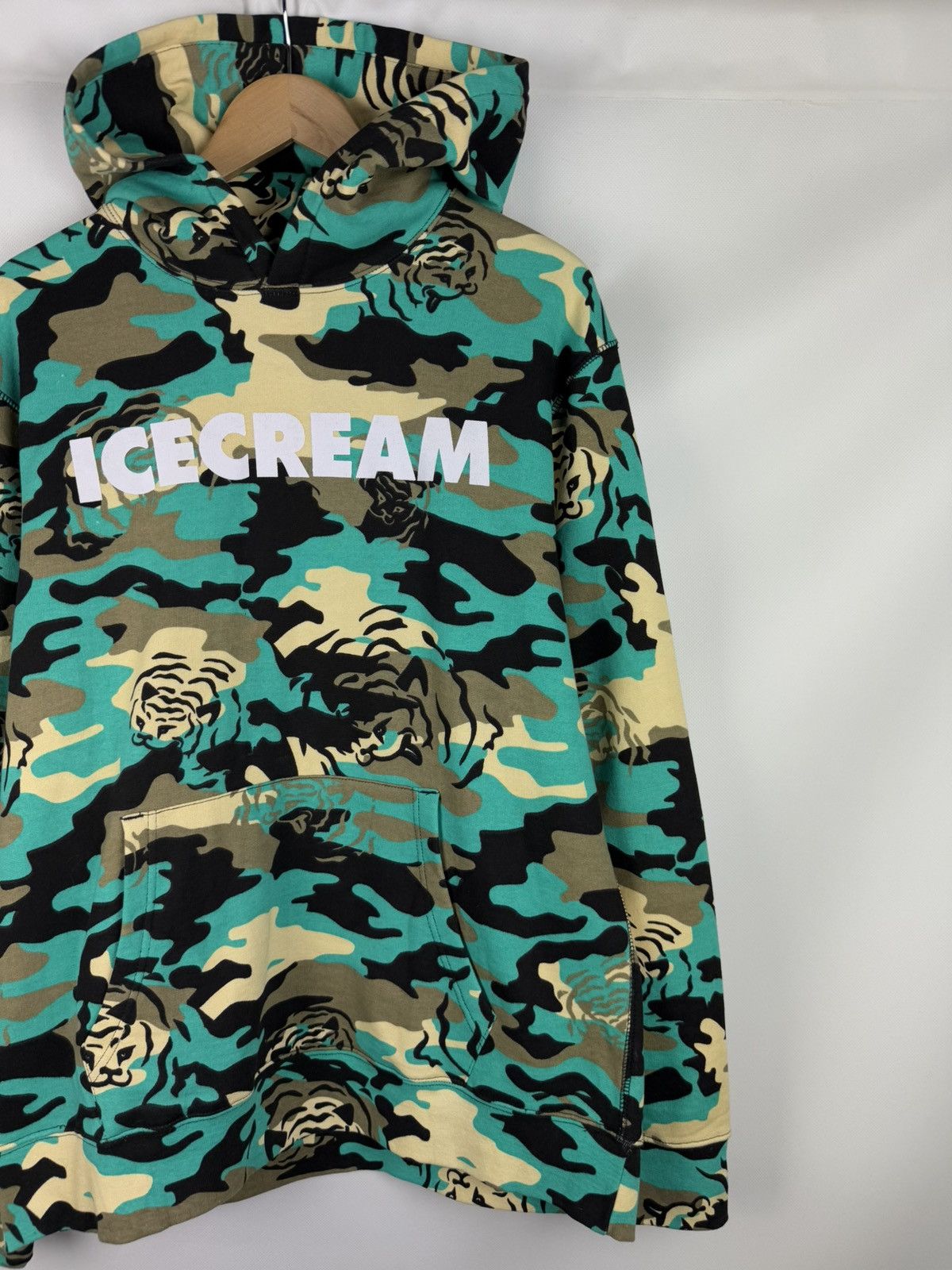 Icecream Icecream Billionaire Boys Club Camo Big Logo Hoodie Pullover Size US XL / EU 56 / 4 - 3 Thumbnail